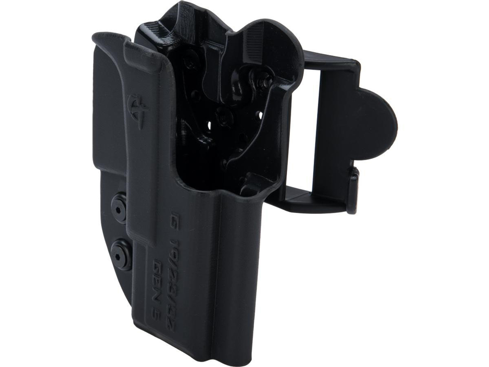 Comp-Tac "International" OWB Kydex w/ Modular Mounting System - GLOCK 19, 23, 32 Gen 5 / Right Hand / Black