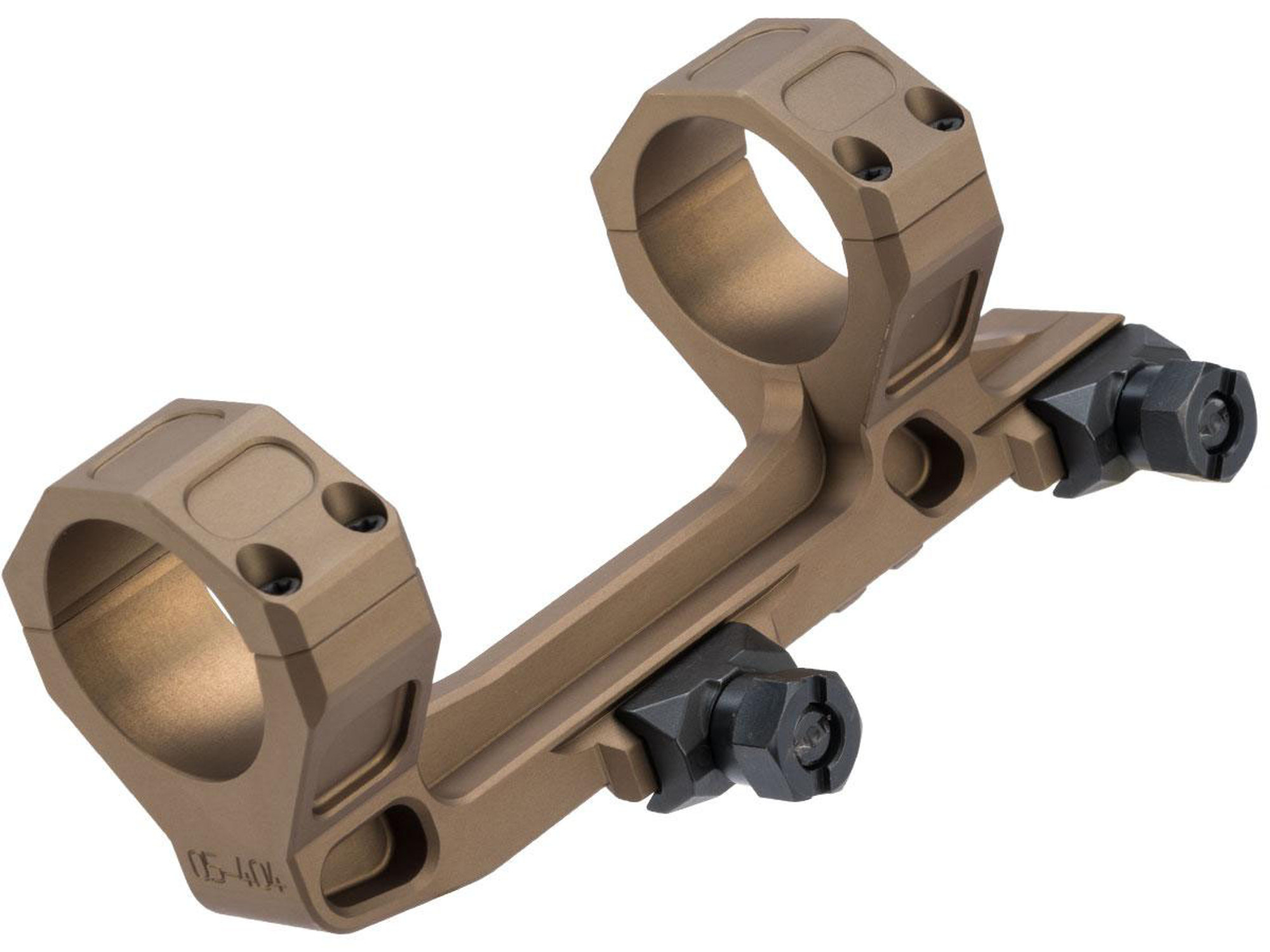 GEISSELE Automatics Super Precision Scope Mount for AR15 / M4 Rifles - 30mm / Desert Dirt Color