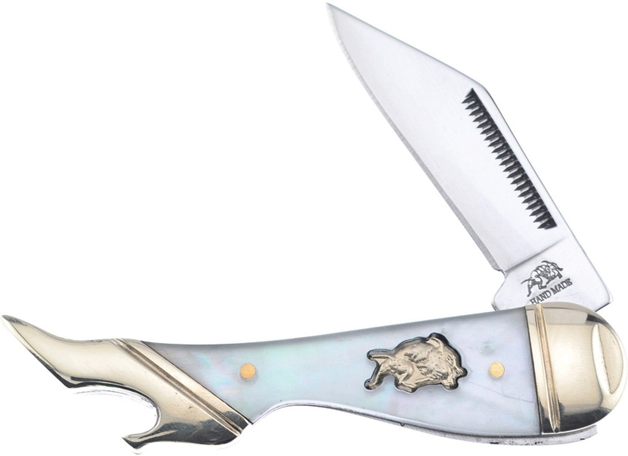 Leg Knife Mother of Pearl