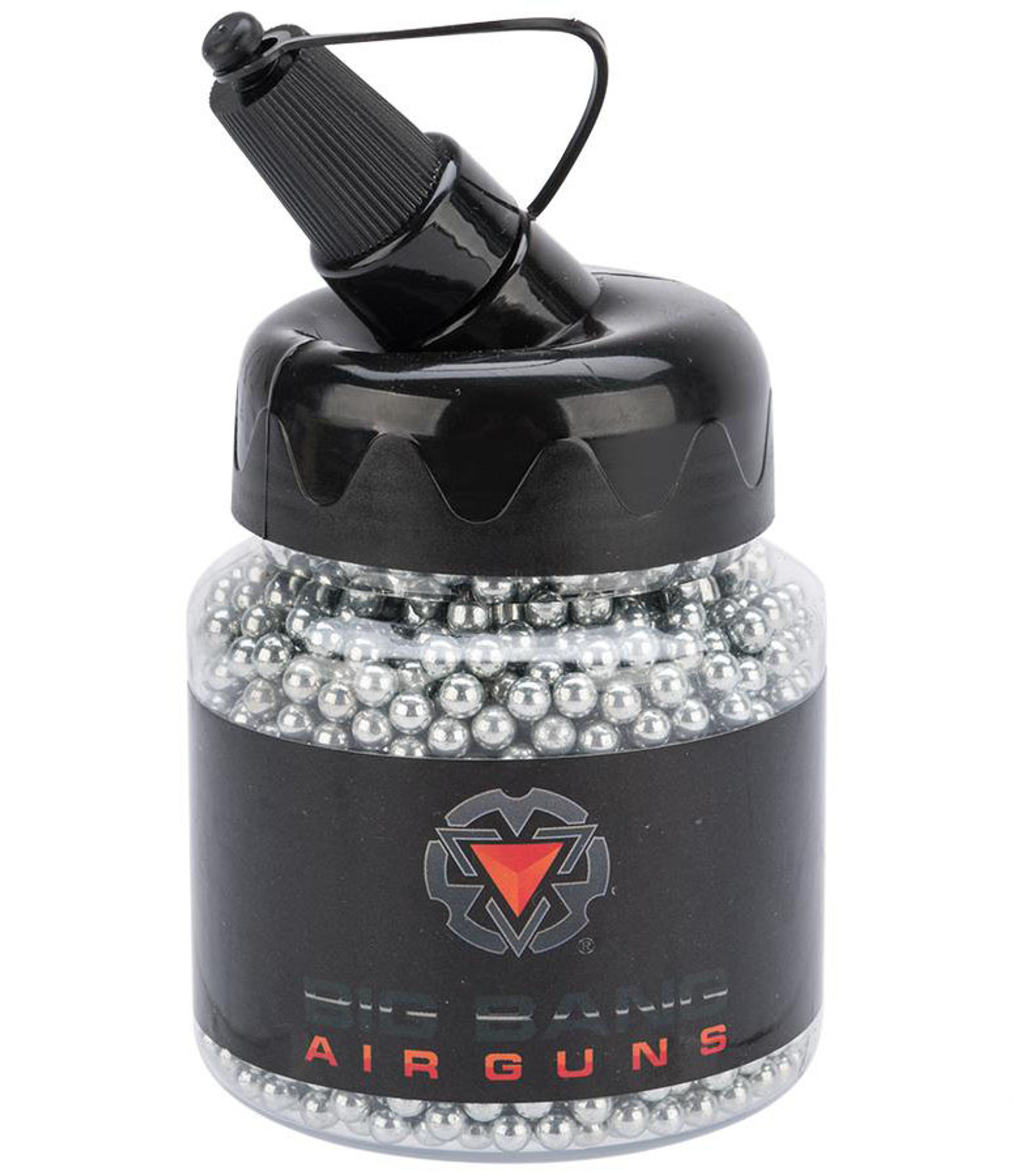 Big Bang Airgun 4.5mm / .177 cal Steel BB - Bottle - Zinc Plated - 2500rd Bottles