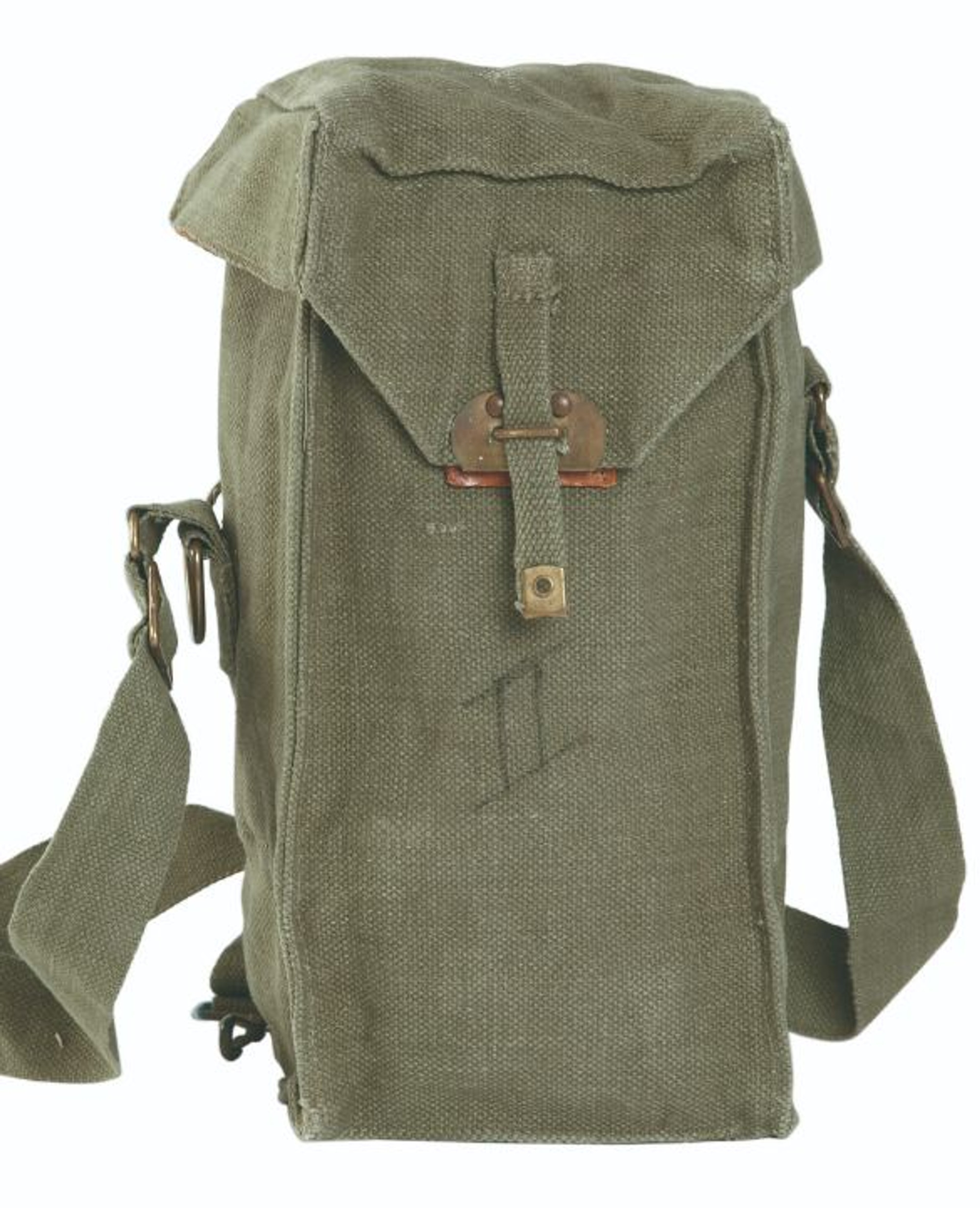 Belgium Armed Forces Olive Drab Gas Mask Bag