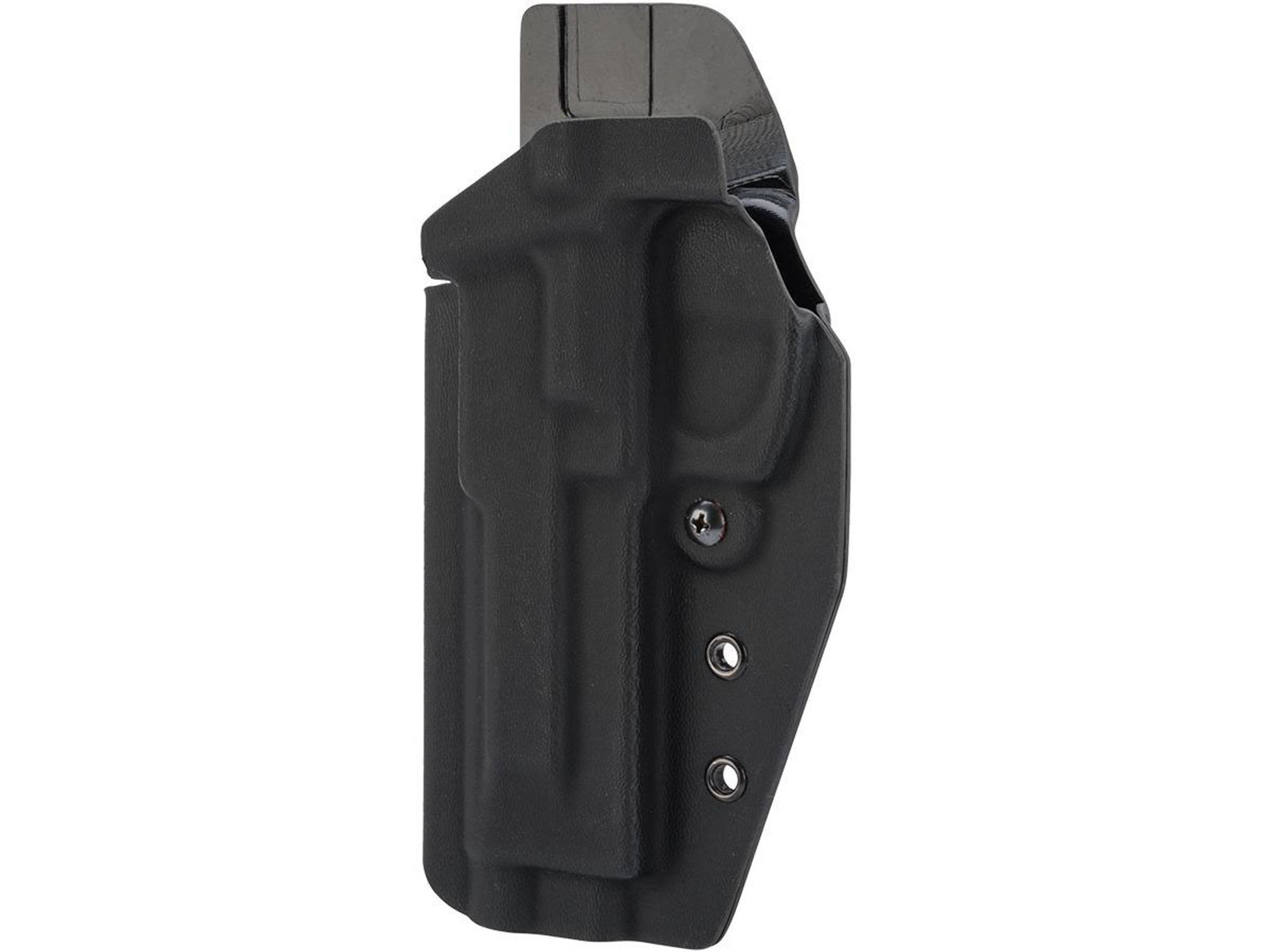 MC Kydex Airsoft Elite Series Pistol Holster for M9 - Black / No Attachment / Left Hand