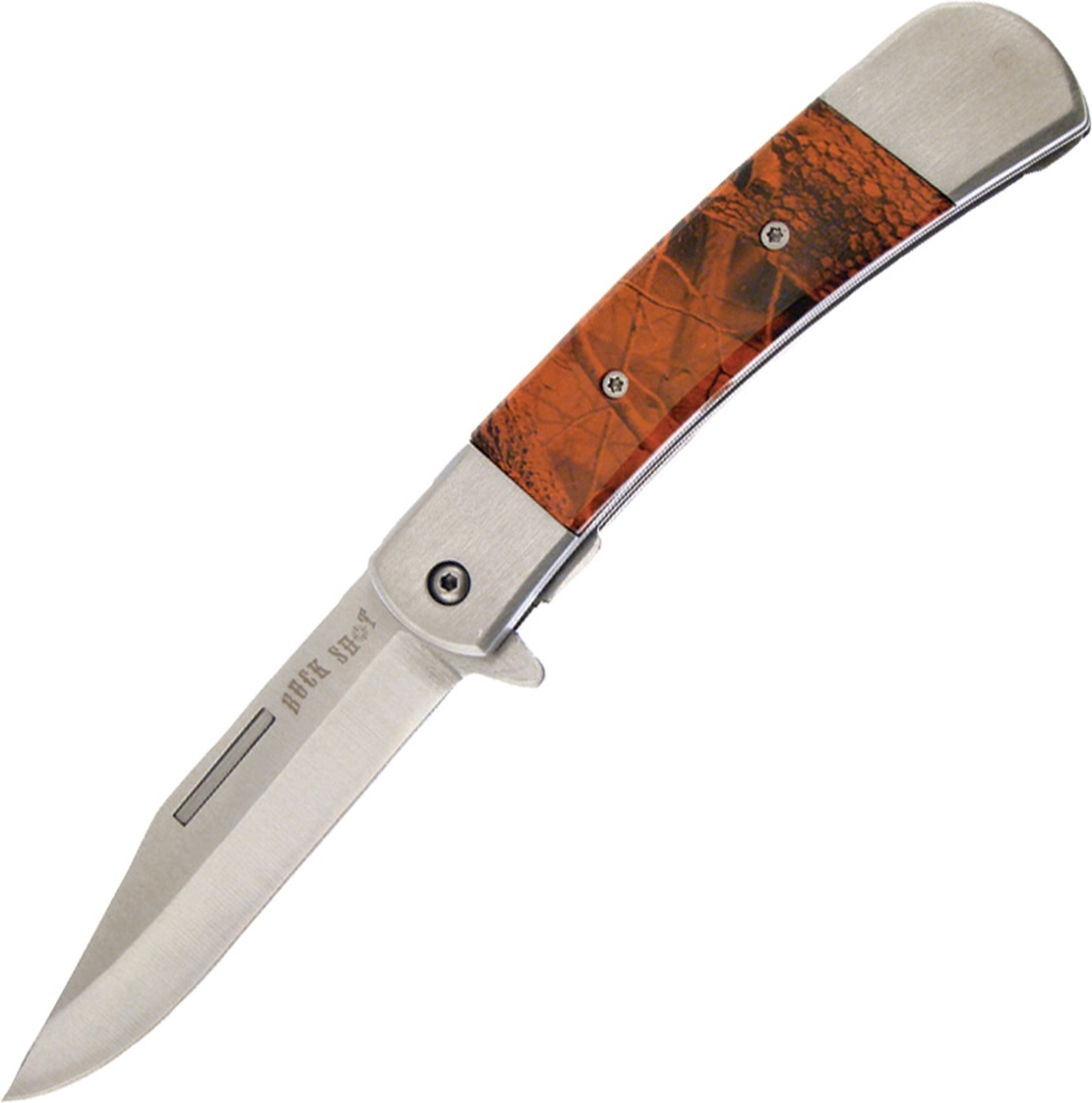 Linerlock Orange Camo FBS8201OC