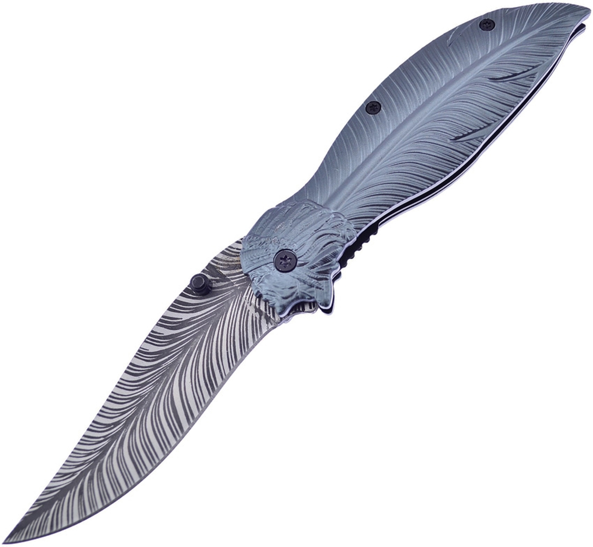 Feather Linerlock A/O Gray FCW4604