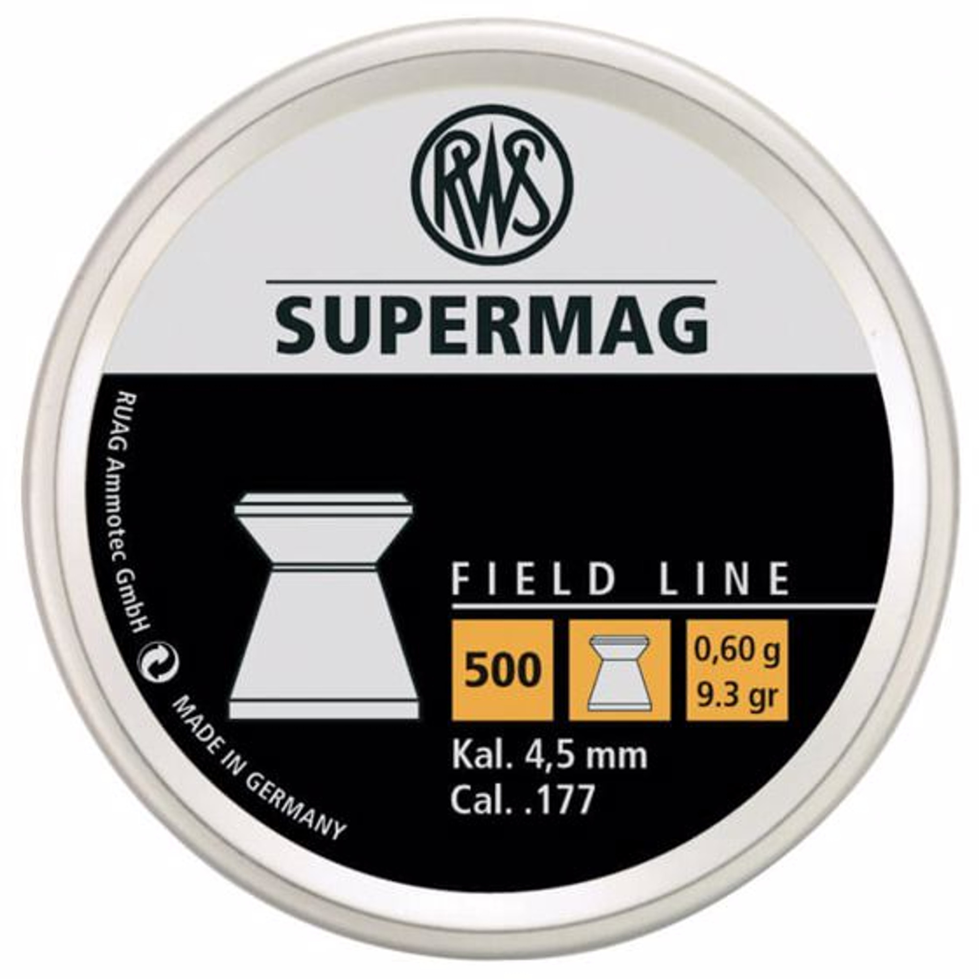 RWS Supermag Field Line .177 500ct