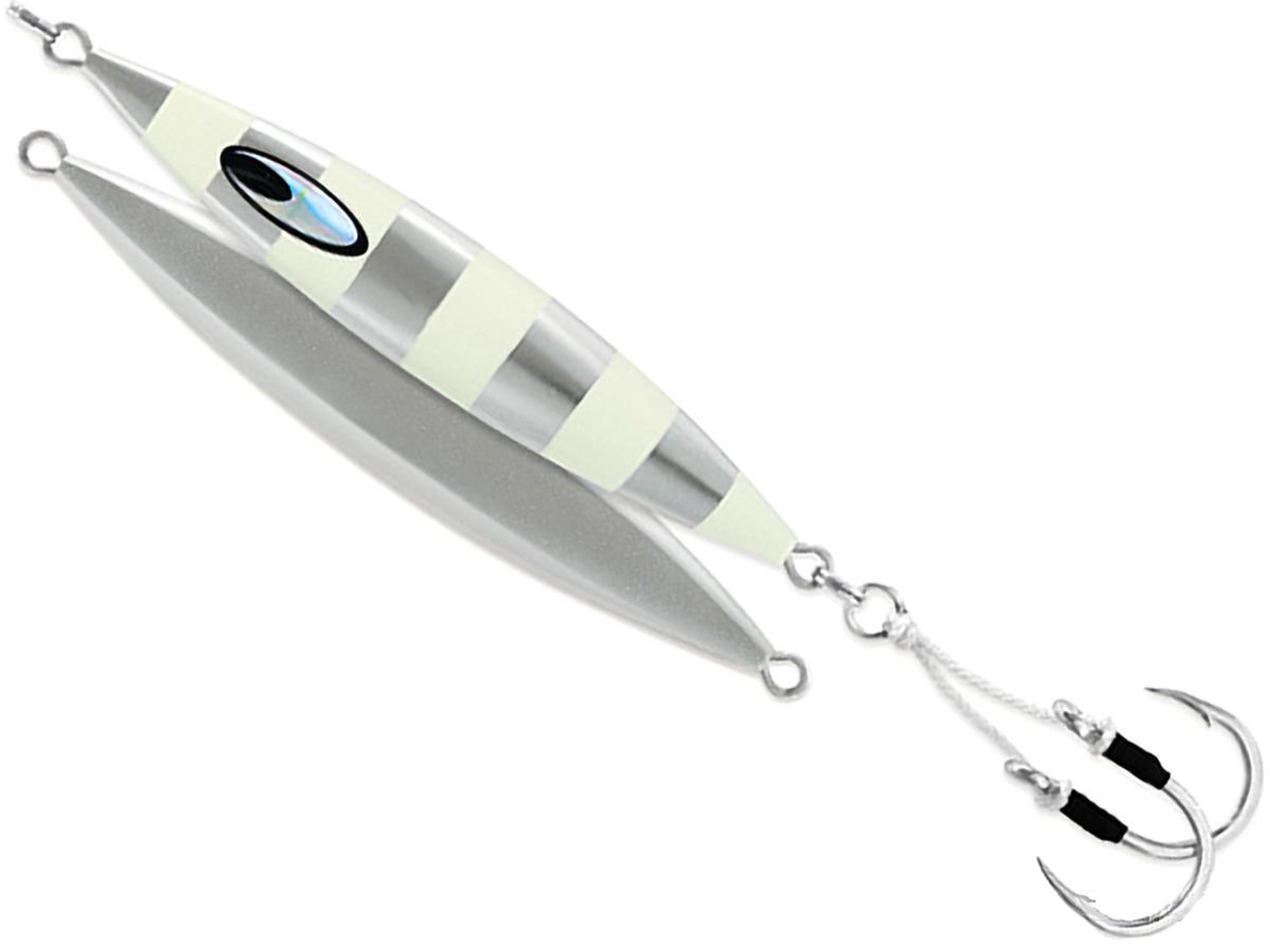 Daiwa Saltiga SA Jig Fishing Lure - 5oz / Zebra Glow