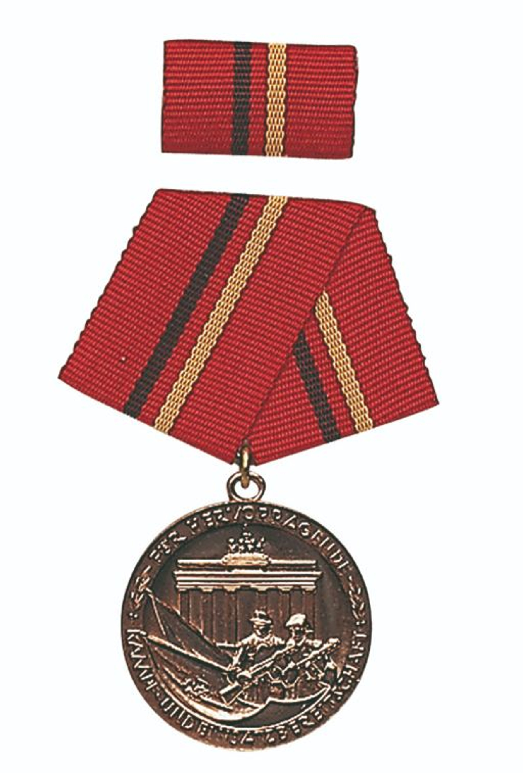 DDR Bronze Verdienste Der Kampfgruppen Medal