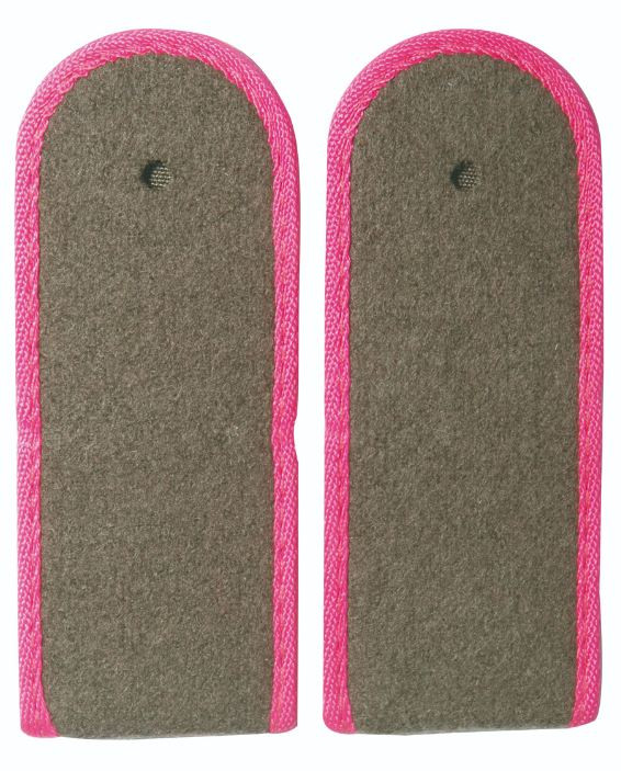 East German Pink EM Shoulder Boards 