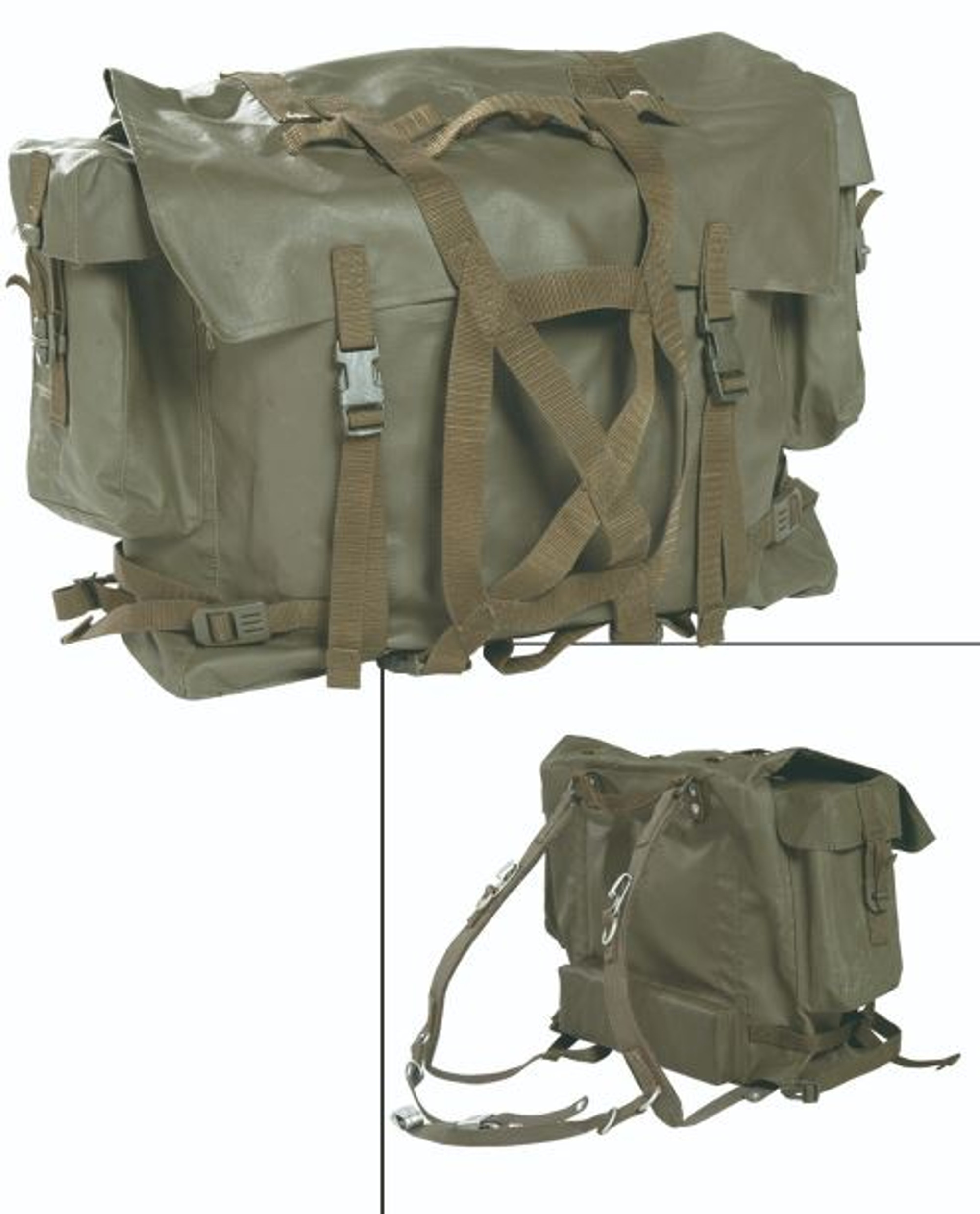 Swiss M90 Rubber Rucksack