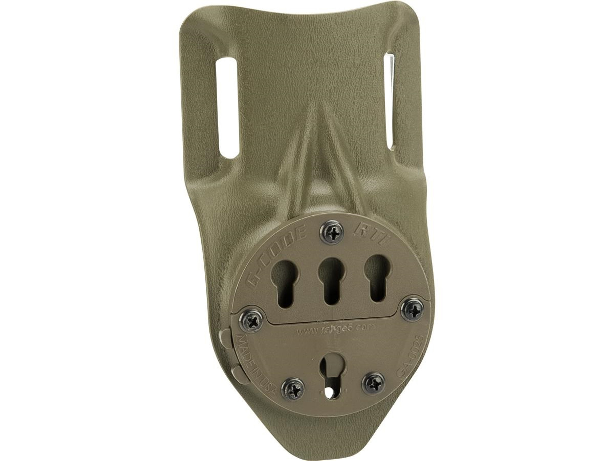 G-Code RTI DUTY Mount Kydex 2" Belt-Slide - OD