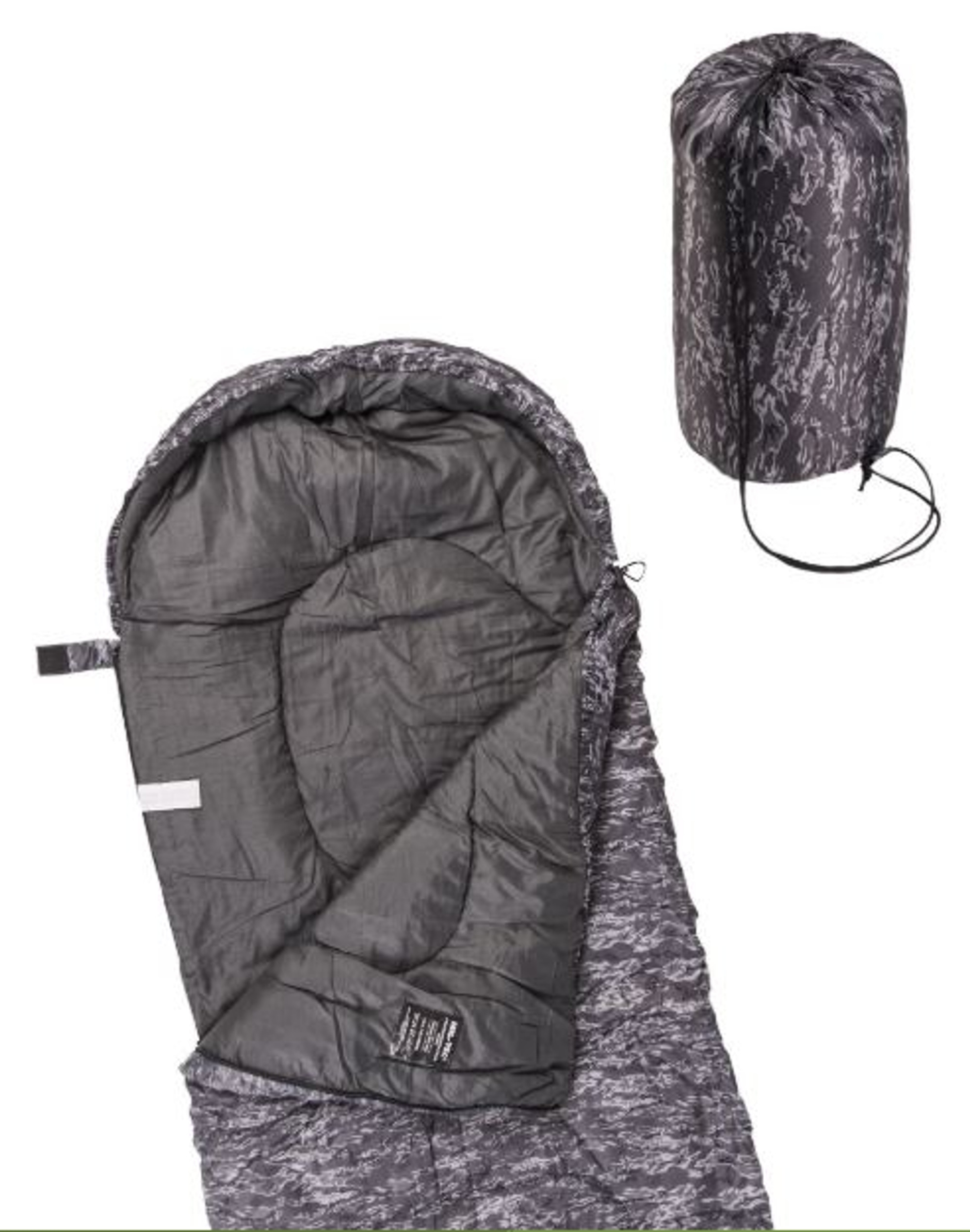 Mil-Tec Tiger-Night Camo Lightweight Mummy Sleeping Bag