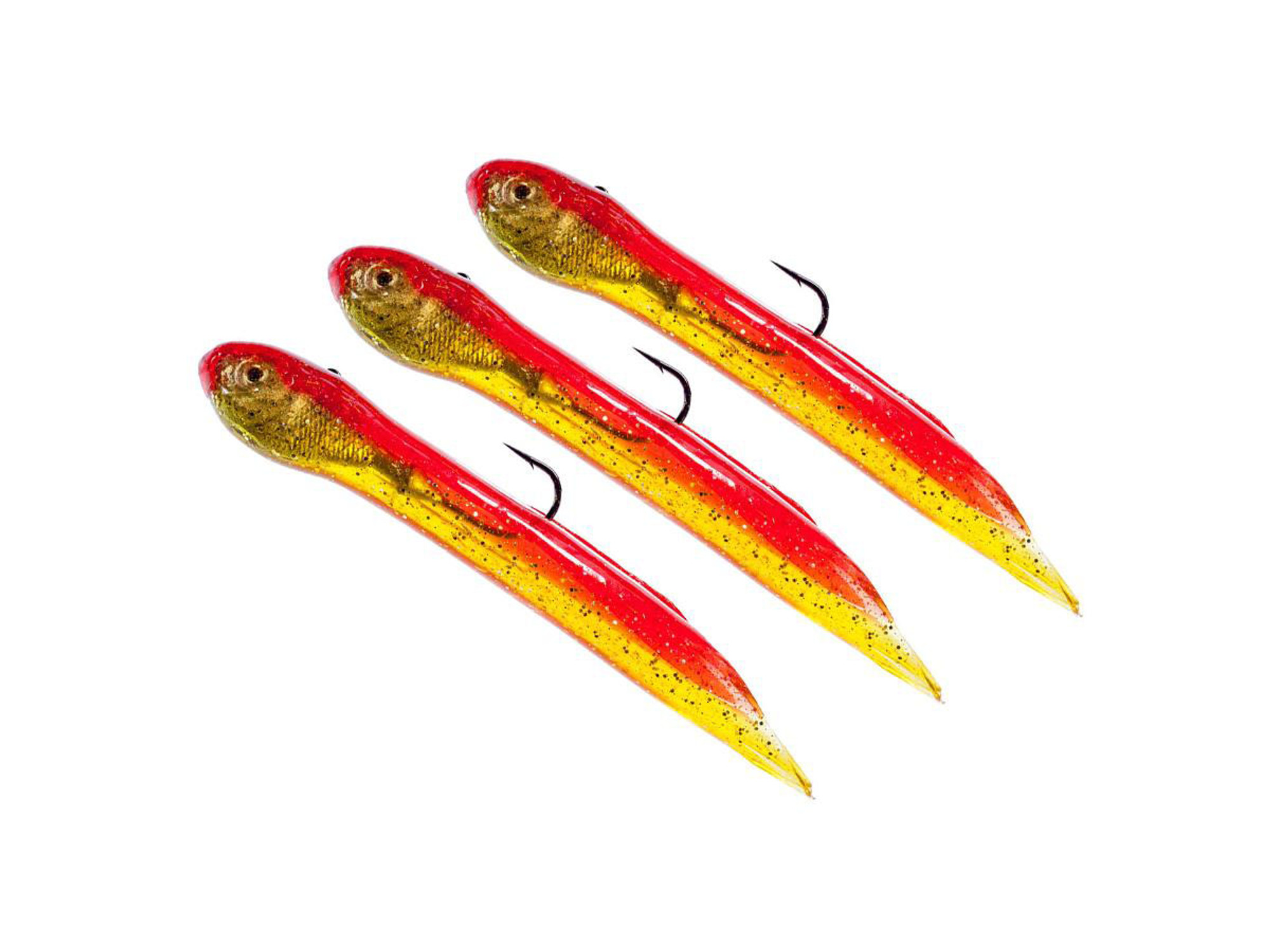 Hook Up Baits Handcrafted Soft Fishing Jigs - Red Crab / 2" / 1/16 oz