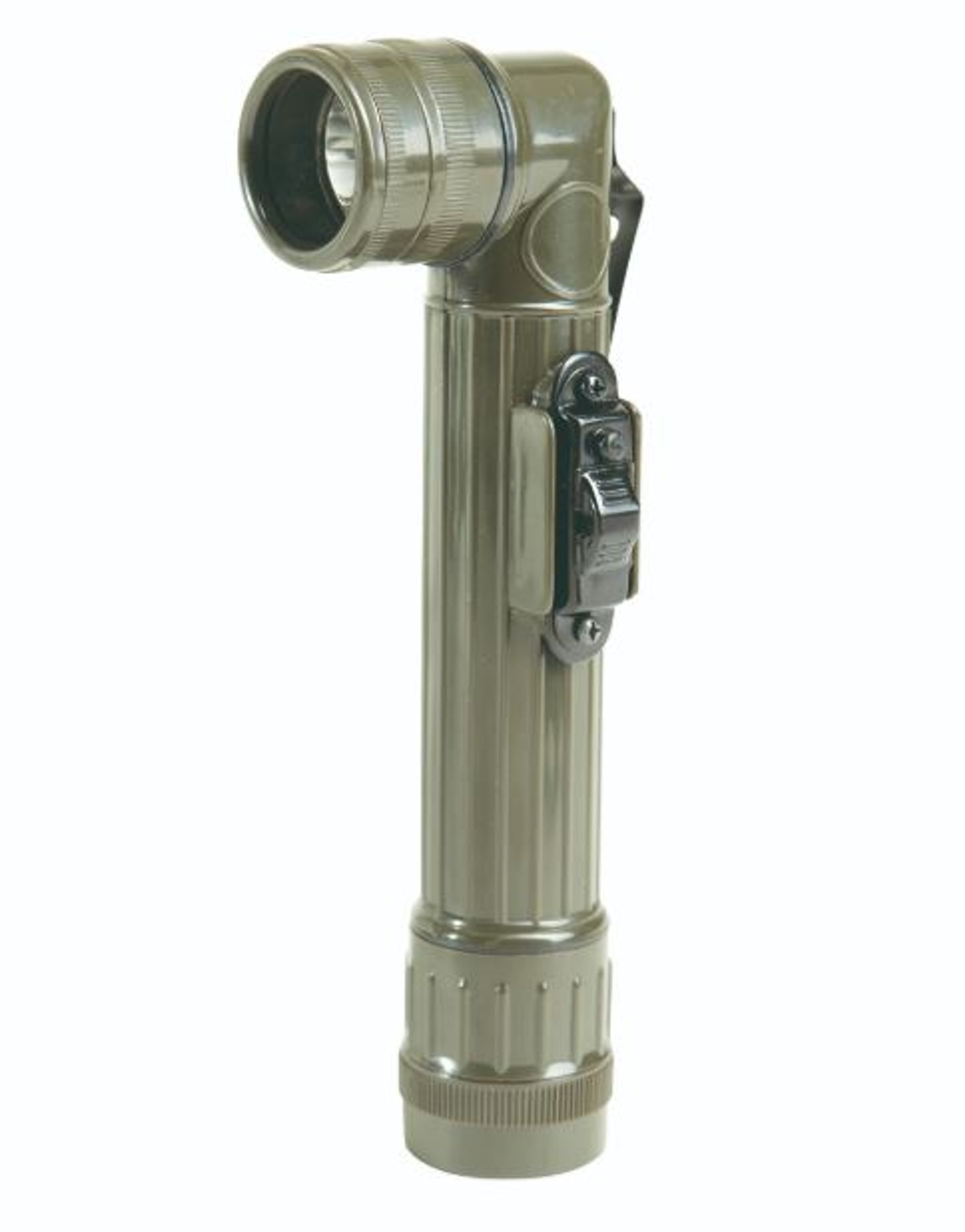 Mil-Tec OD Large LED Anglehead Flashlight