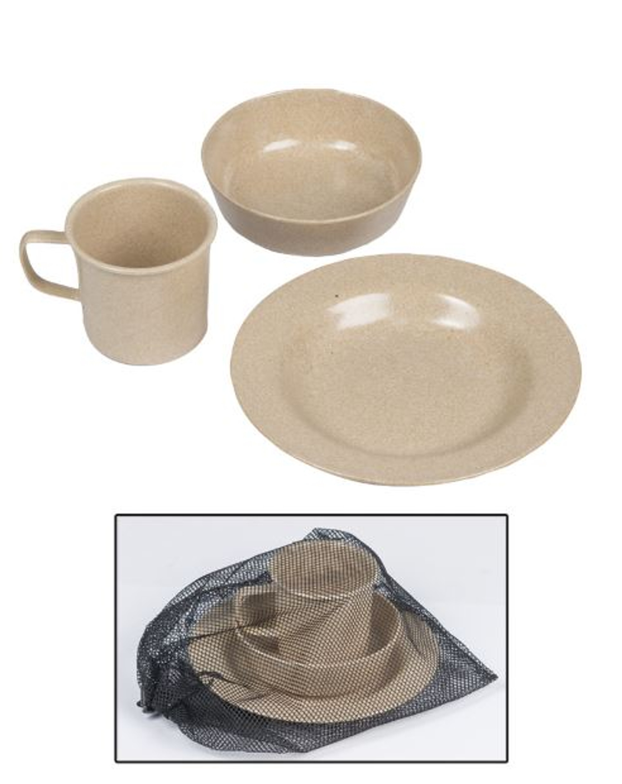 Mil-Tec Khaki Mess Kit Set