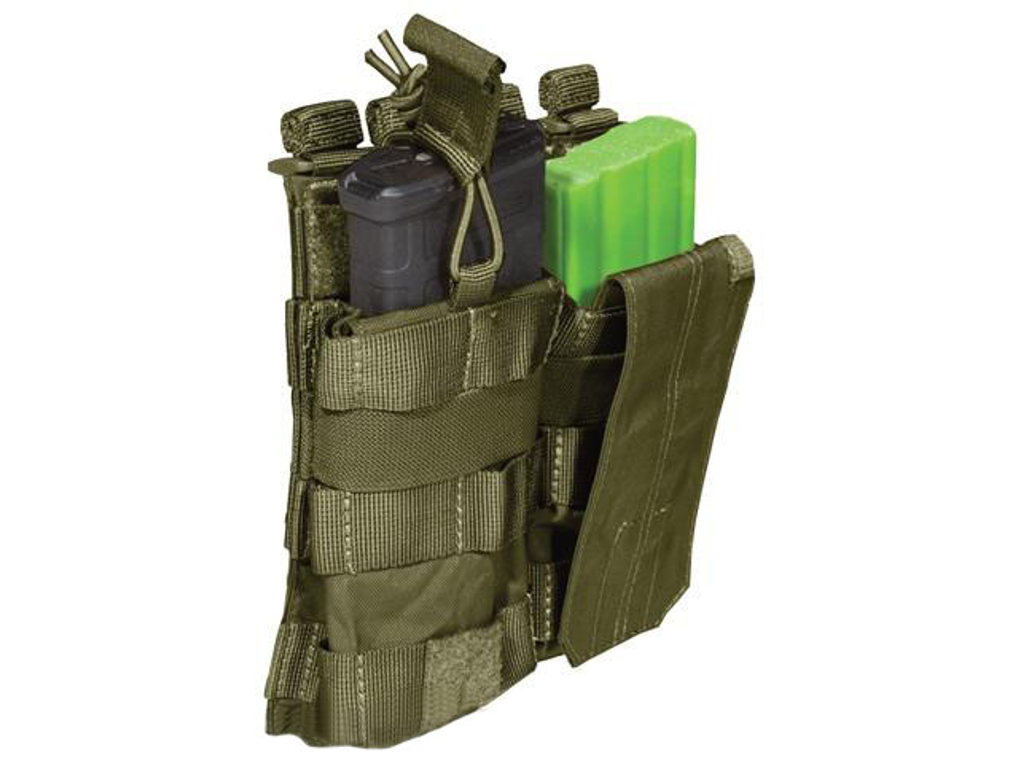 5.11 Tactical AR Double Bungee Cover Magazine Pouch - Tac OD