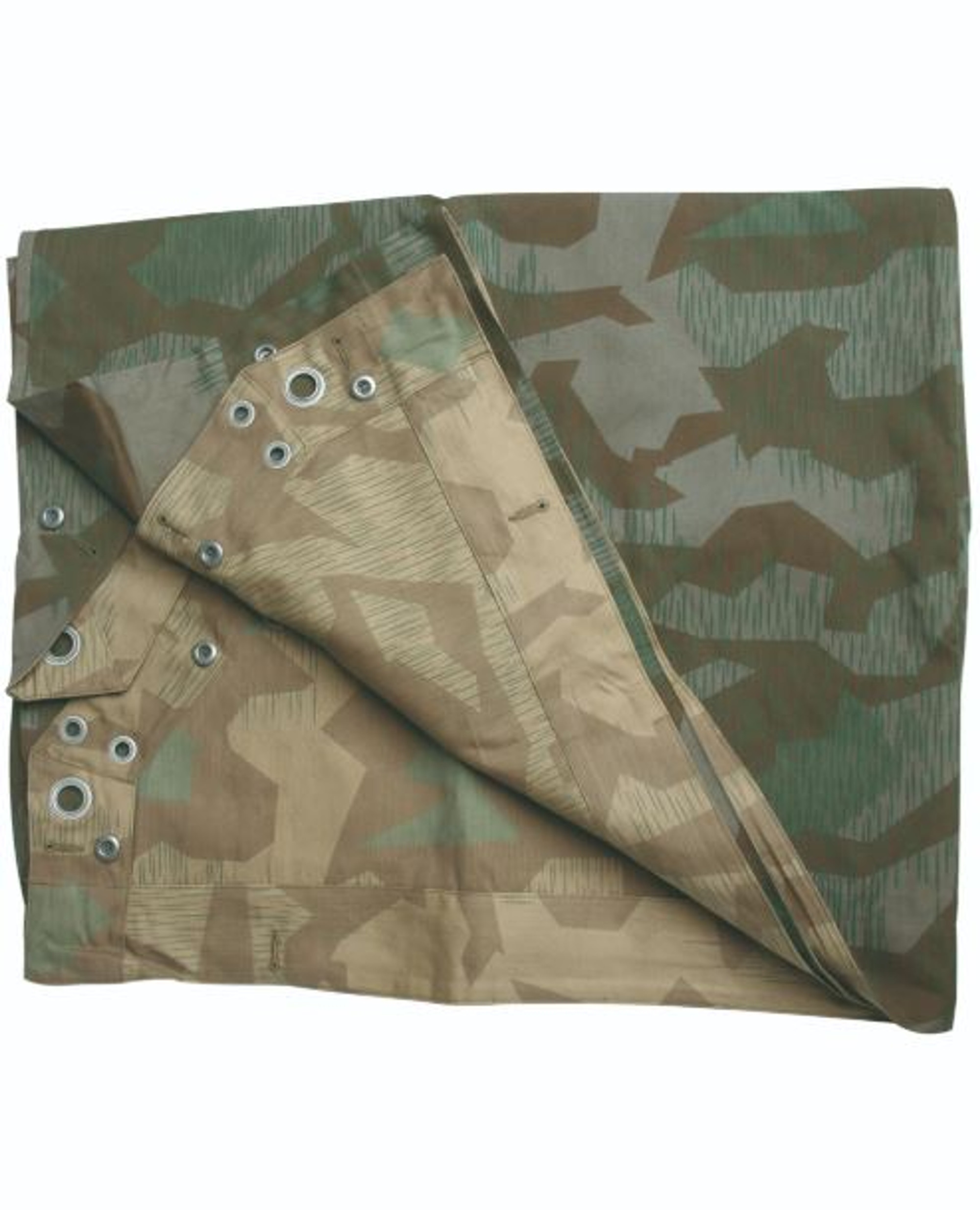 German Repro WWII M34 Splinter Camo Shelter Half