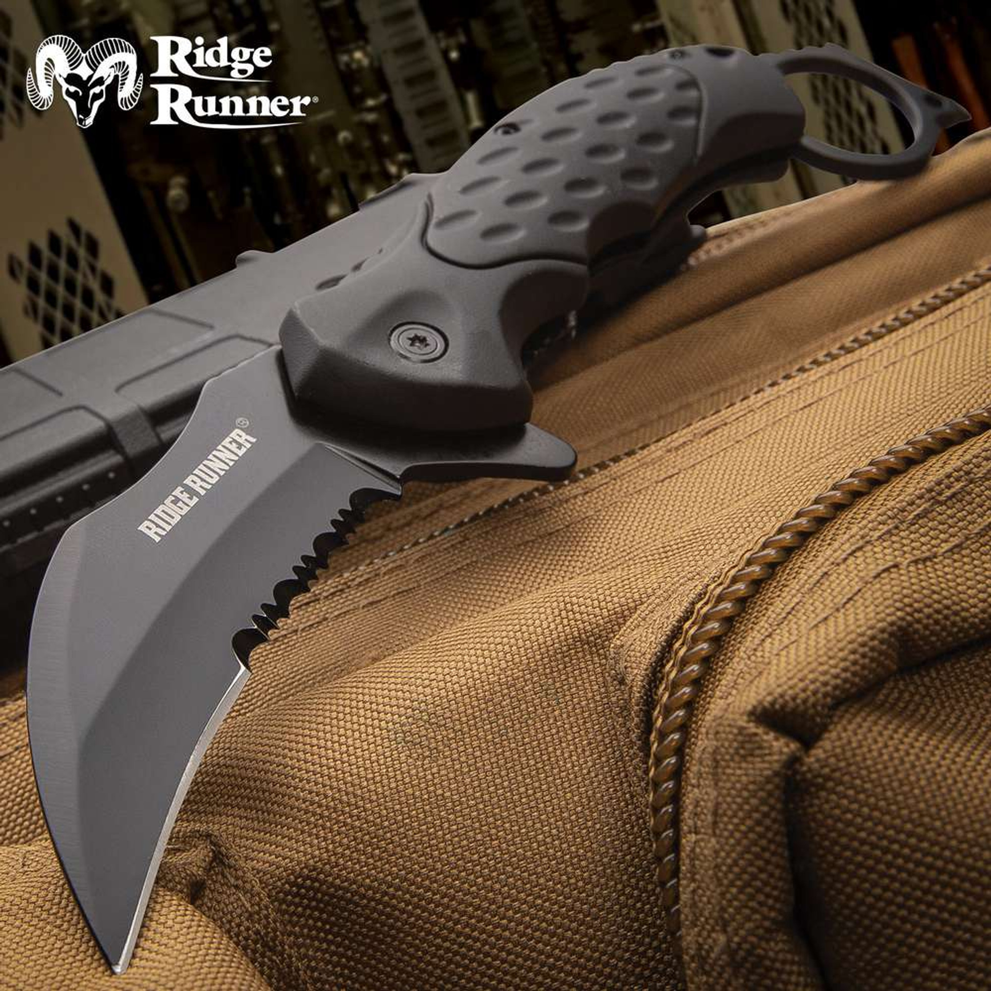 Ridge Runner Field Shadow Karambit Knife