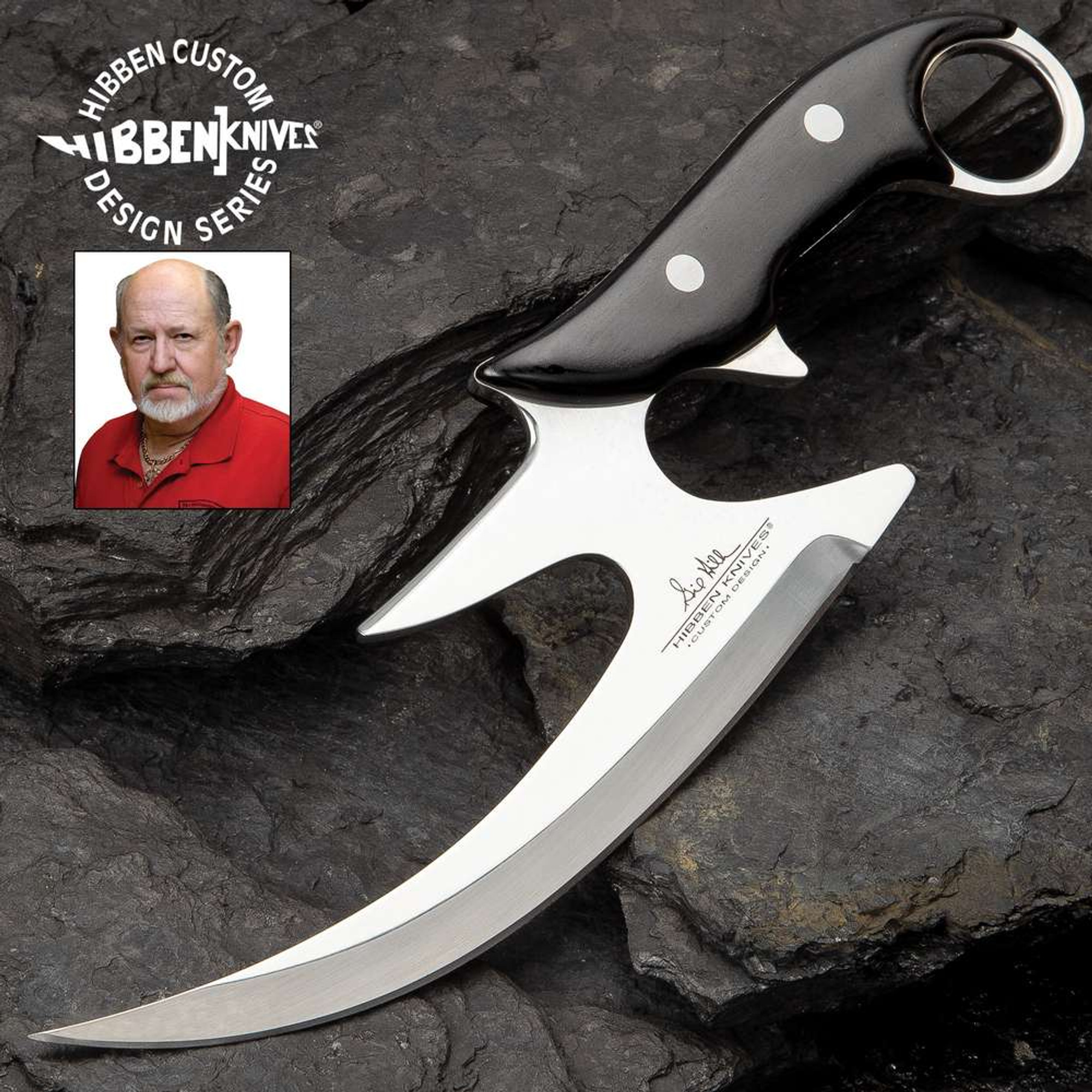 Gil Hibben Reaper Karambit Knife w/Sheath