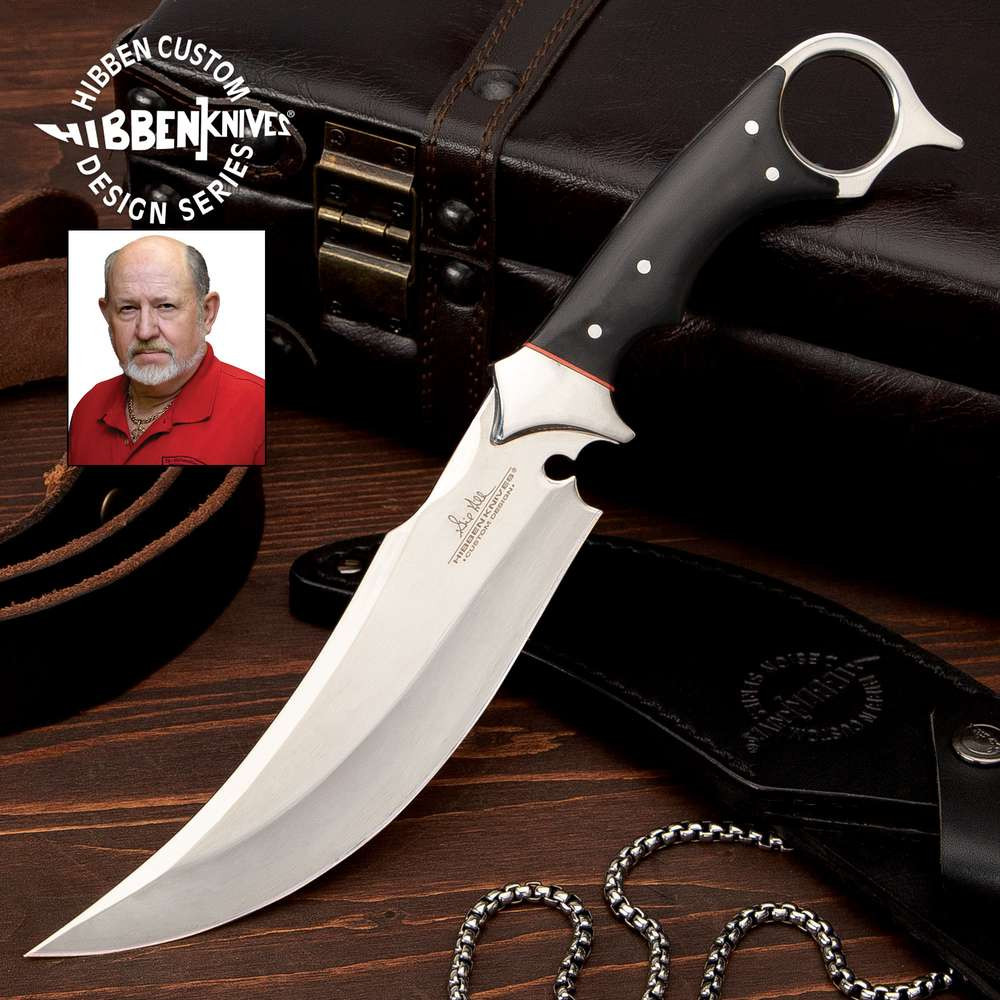 Gil Hibben Recurve Karambit Knife w/Sheath