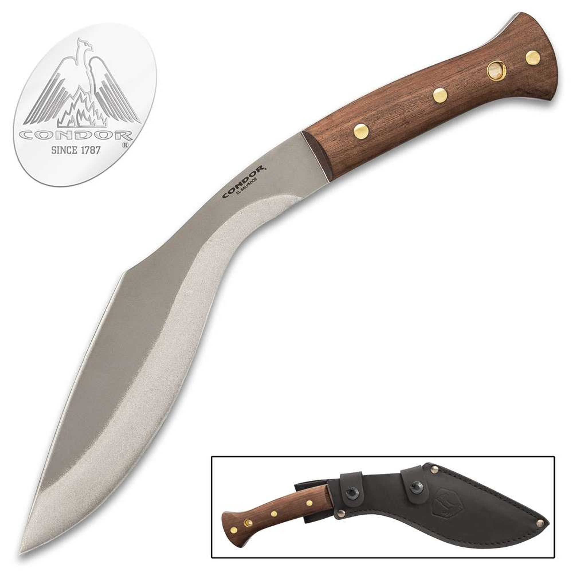 Condor Heavy Duty Kukri Knife w/Sheath