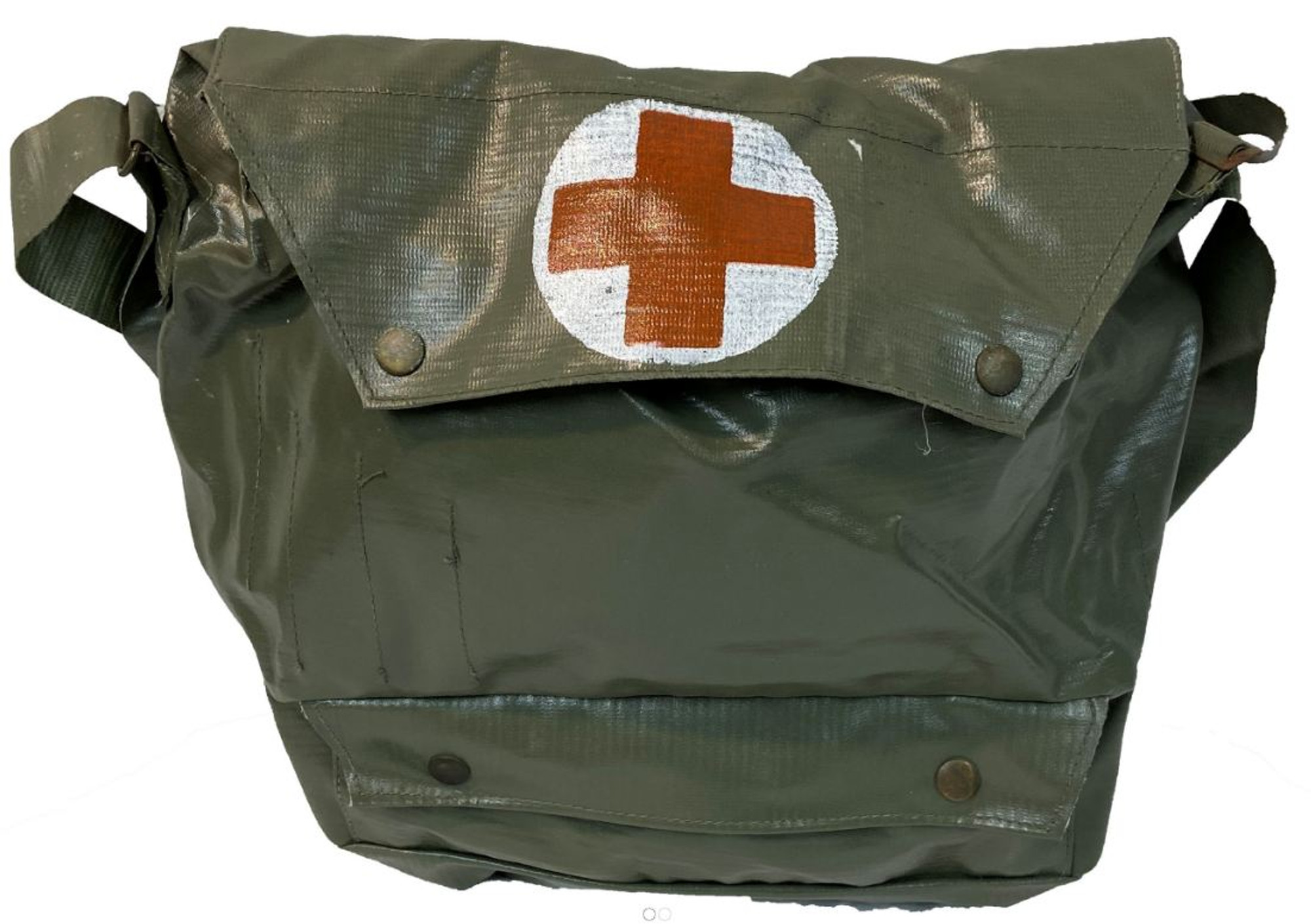 Czech Armed Forces OD Medical Bag w/Strap