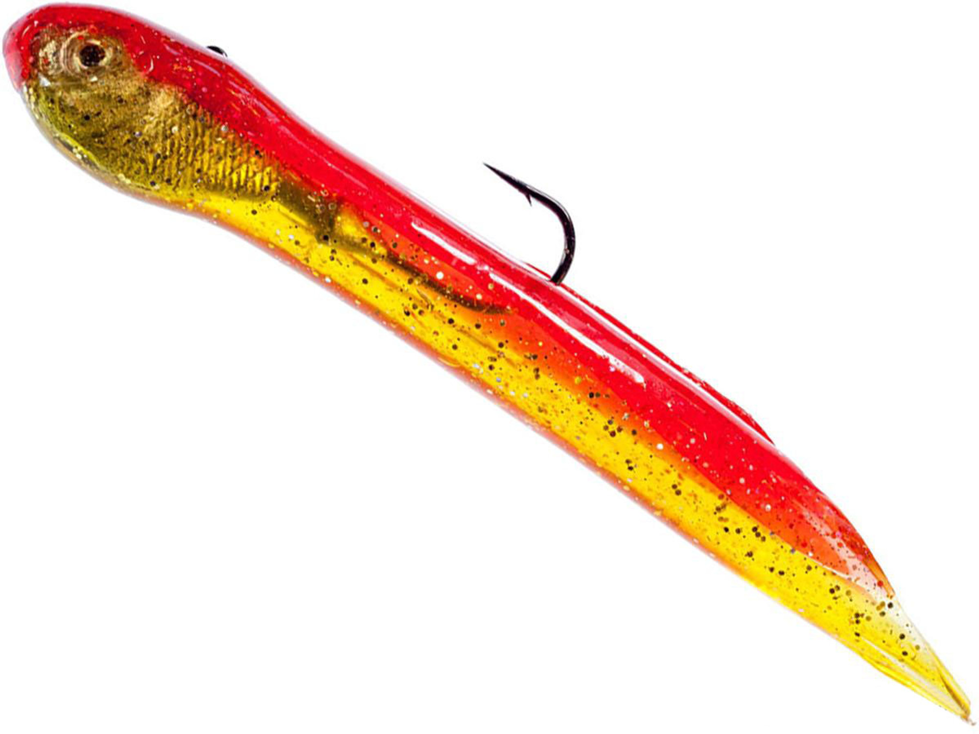 Hook Up Baits Handcrafted Soft Fishing Jigs (Color: Red Crab / 8" / 3 oz)