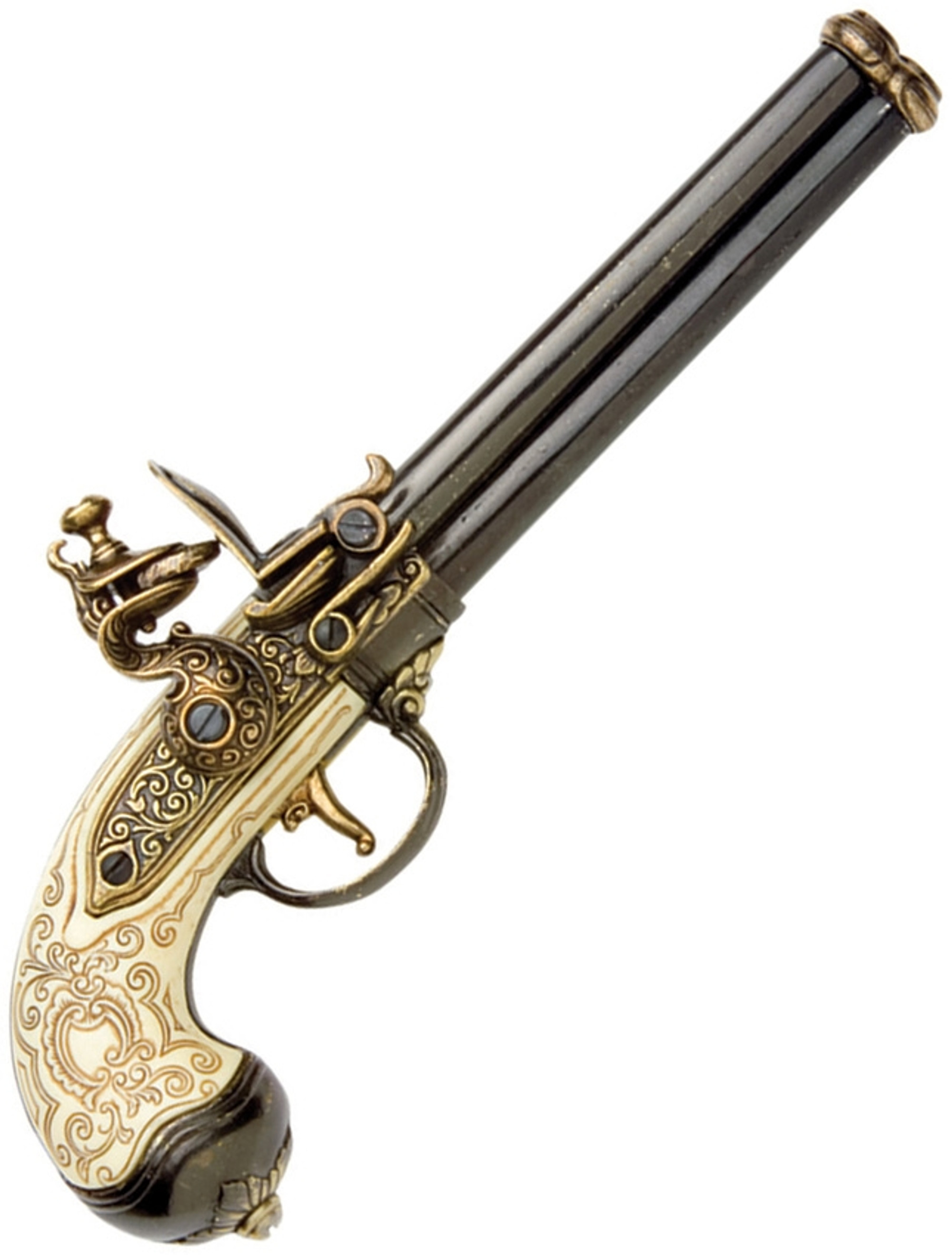 Denix Italian 3-Barrel Flintlock