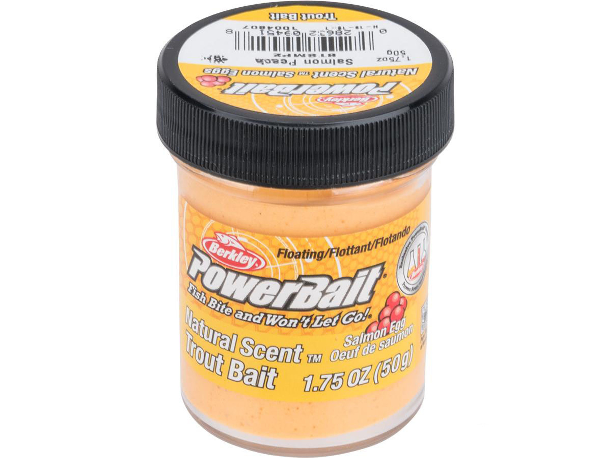 Berkley PowerBait Trout Bait (Type: Natural Scent Salmon Eggs