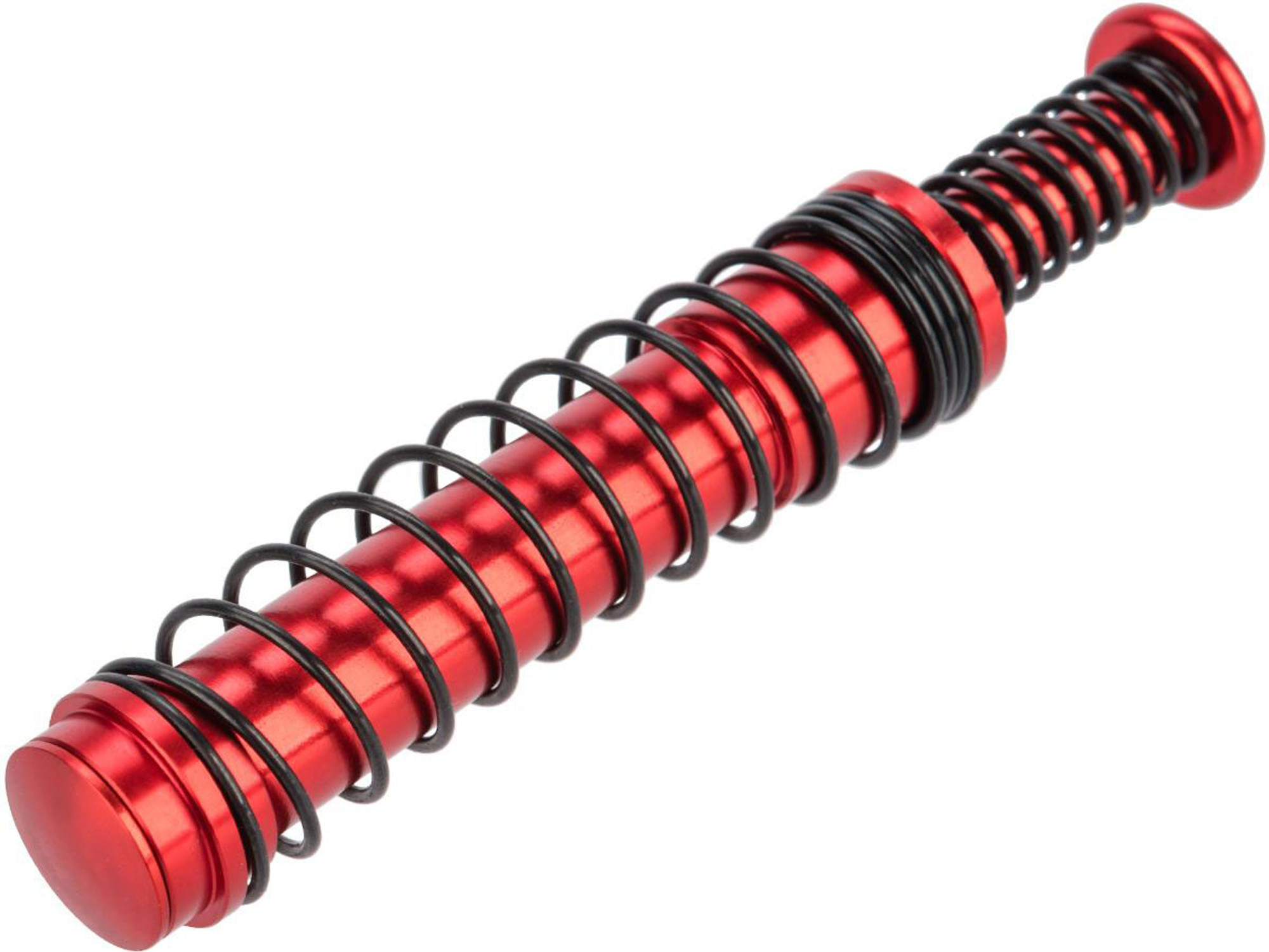 Angel Custom CNC Aluminum 130% Gen4 Dual Spring Recoil Guide Set (Model: Elite Force VFC GLOCK 17 / Red)