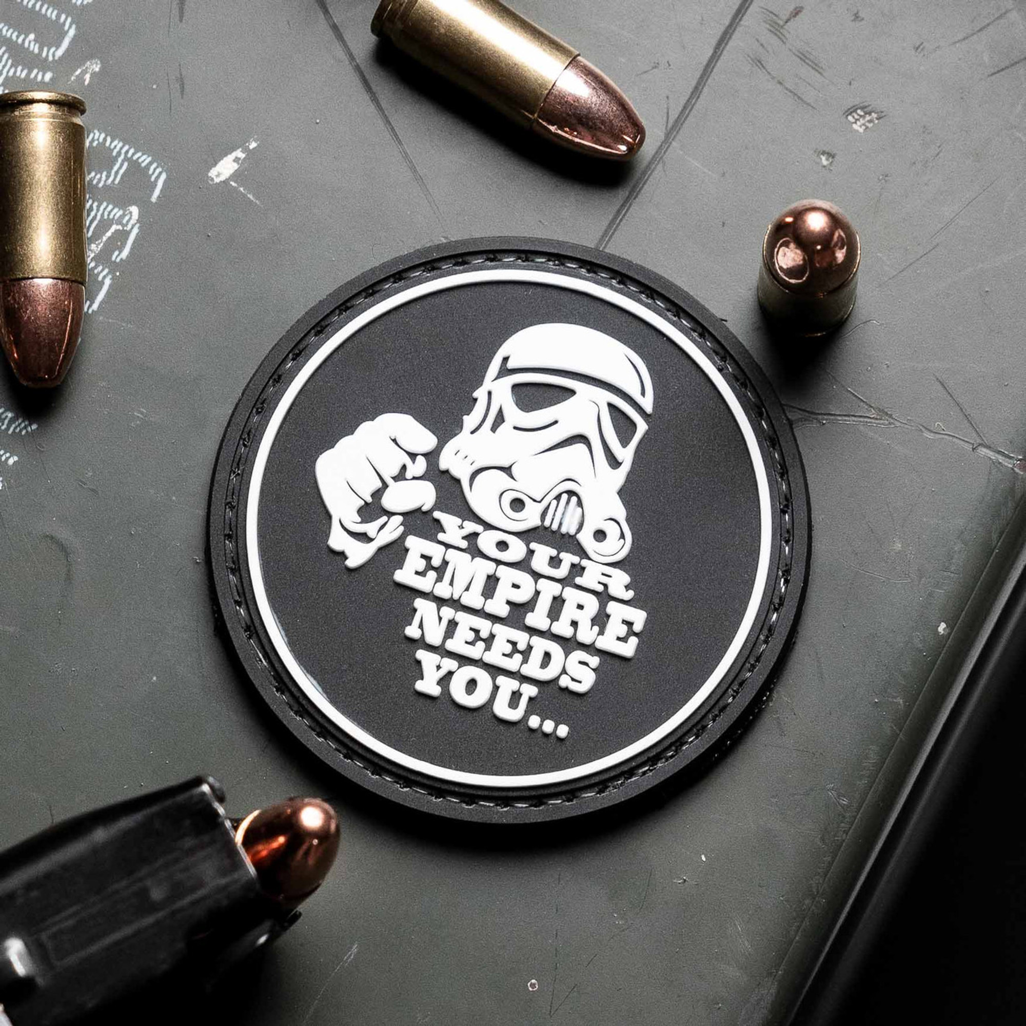 Your Empire Needs You Black PVC - Morale Patch