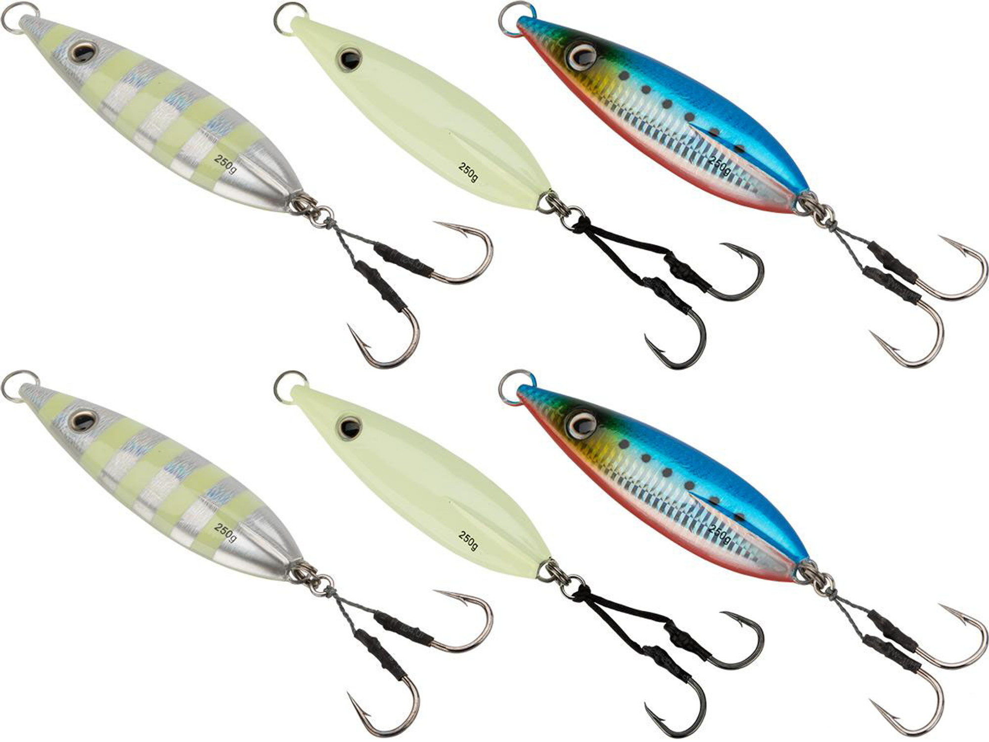 Battle Angler "Phantom-Fall" Jigging Lure Fishing Jig (Model: 250g Monster Hunter Bundle)