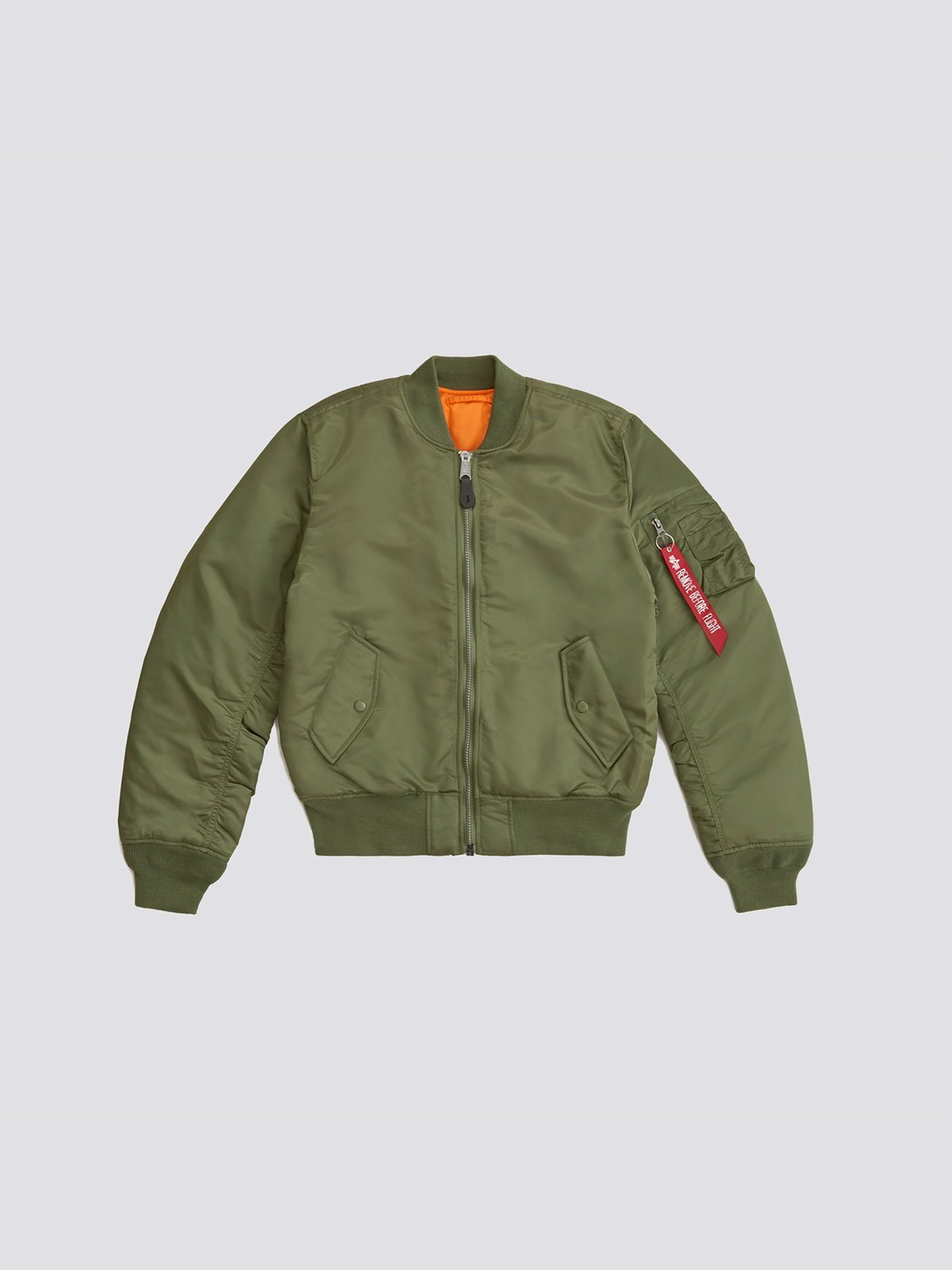 Alpha Industries Men's MA-1 Slim Flight Jacket - Sage