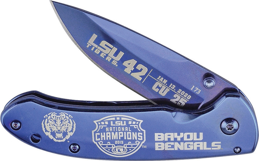 LSU Champions Framelock FLSU19CPF15