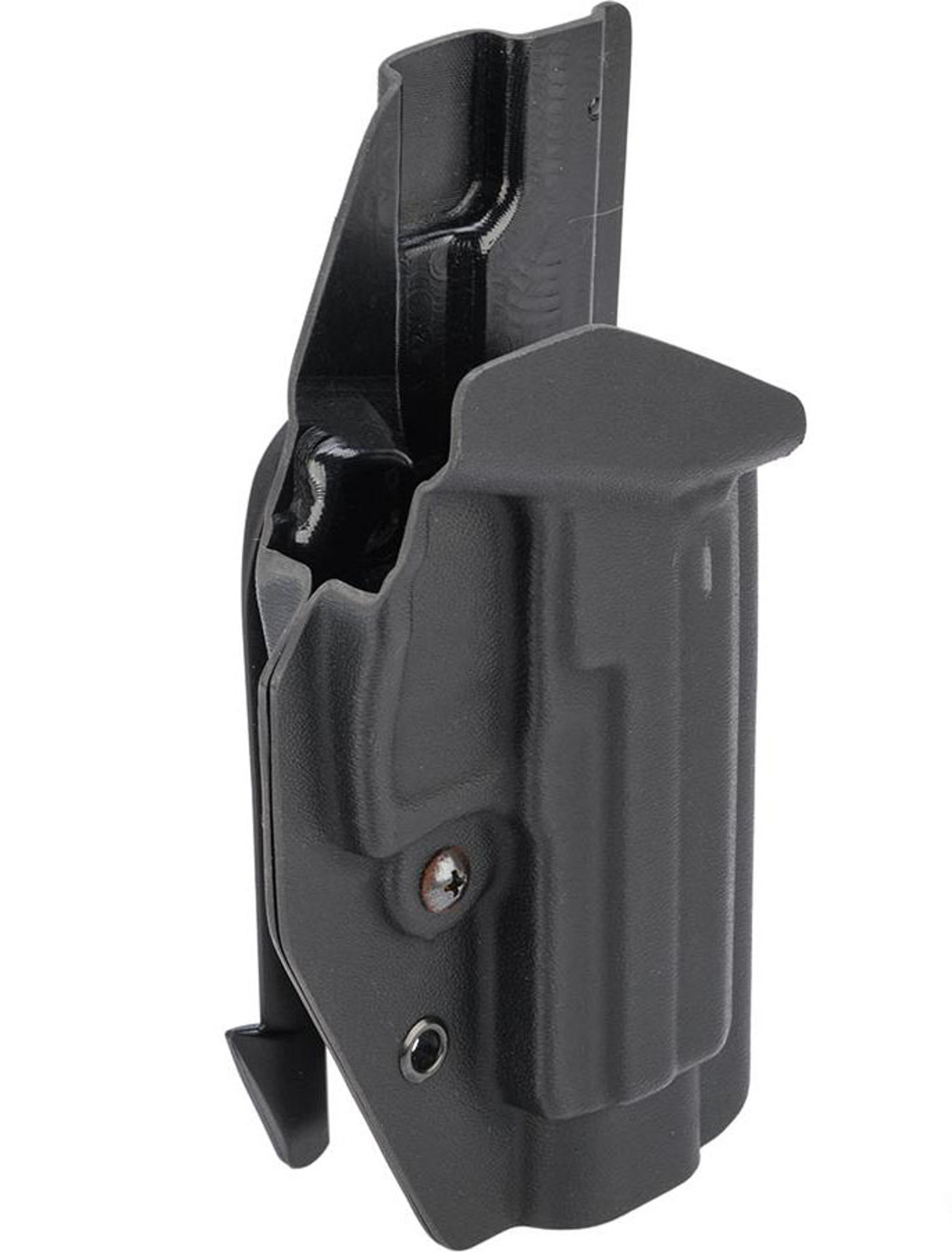 MC Kydex Airsoft Elite Series Pistol Holster for USP Compact (Model: Black / Safariland 6004-16 MOLLE Mount / Right Hand)