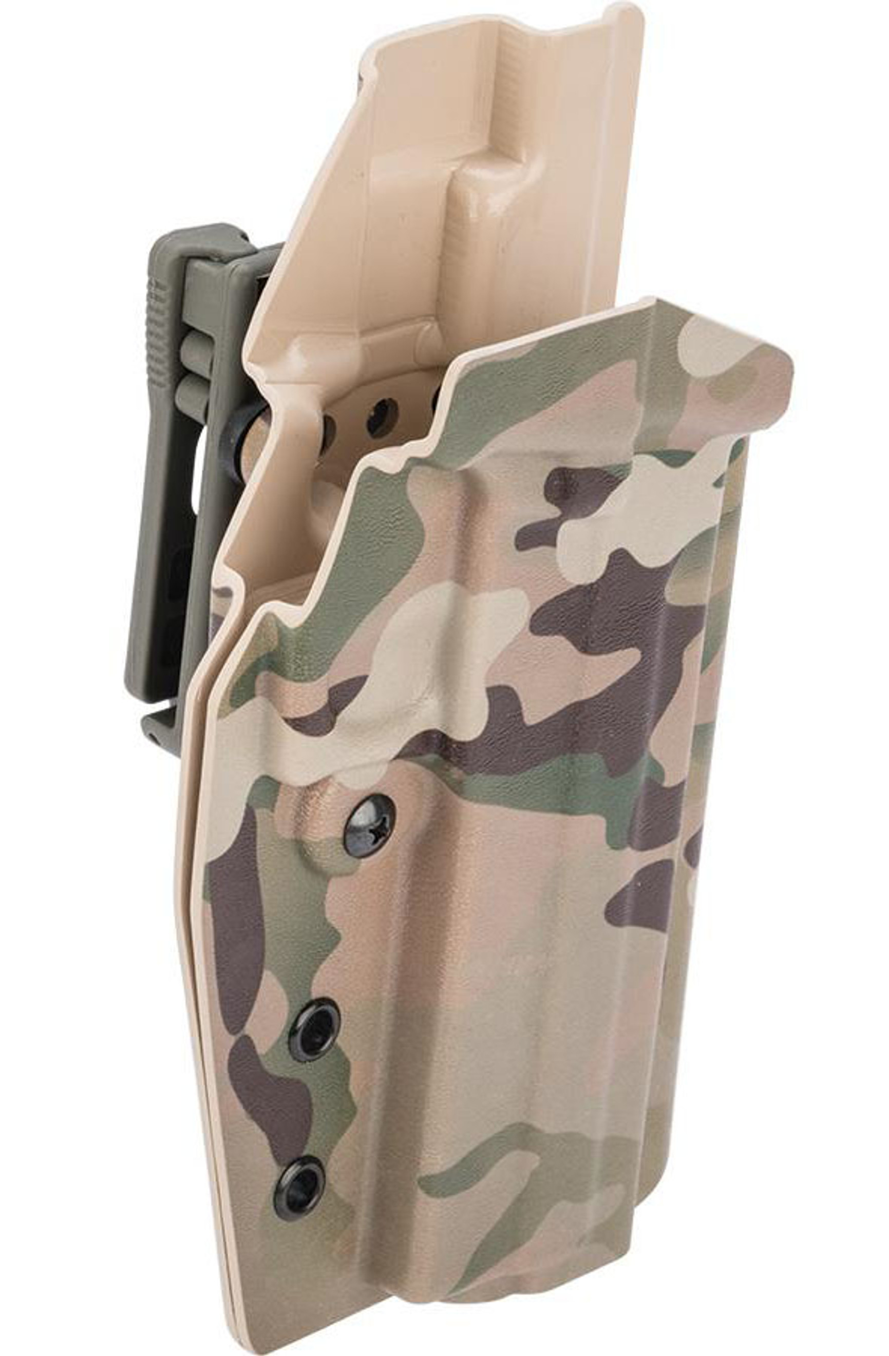 MC Kydex Airsoft Elite Series Pistol Holster for P226 (Model: Multicam / Foliage Green TEK-LOK / Right Hand)