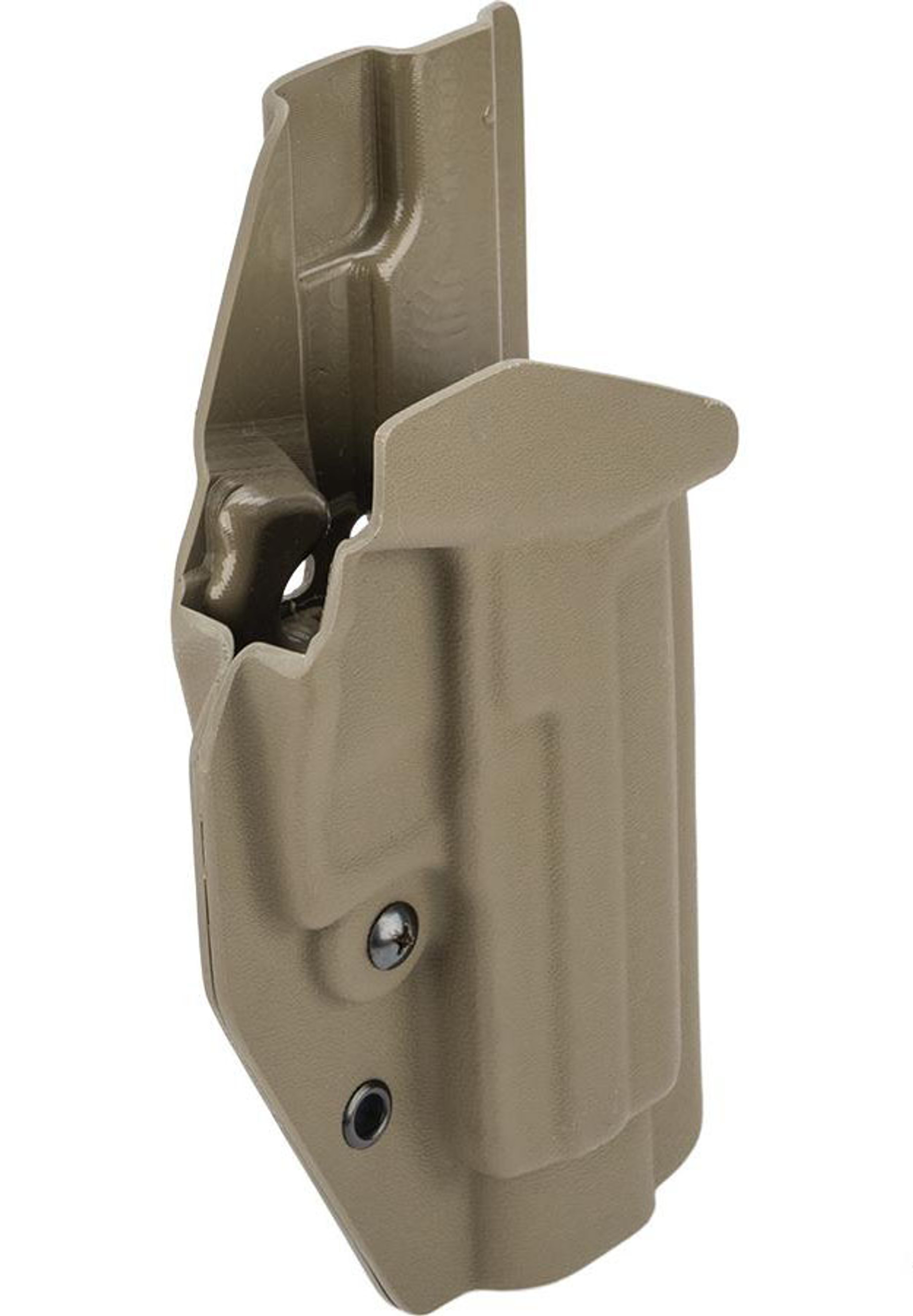 MC Kydex Airsoft Elite Series Pistol Holster for USP Compact (Model: Flat Dark Earth / No Attachment / Right Hand)