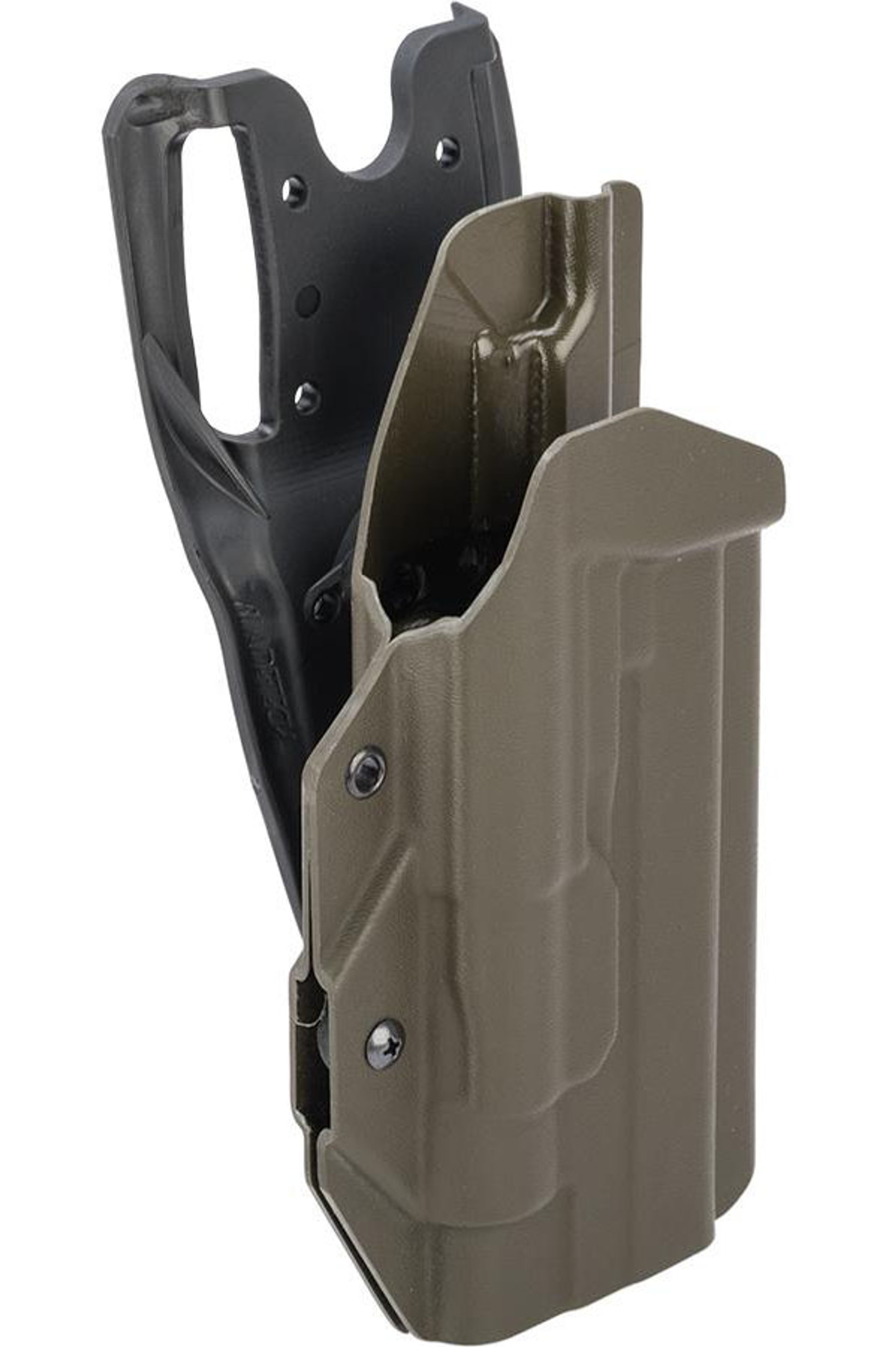 MC Kydex Airsoft Elite Series Pistol Holster for 1911 w/ TLR-1 Flashlight (Model: OD Green / Duty Drop / Right Hand)