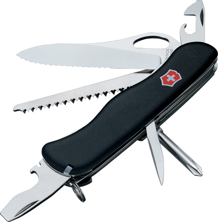 Victorinox One Hand Trekker Black