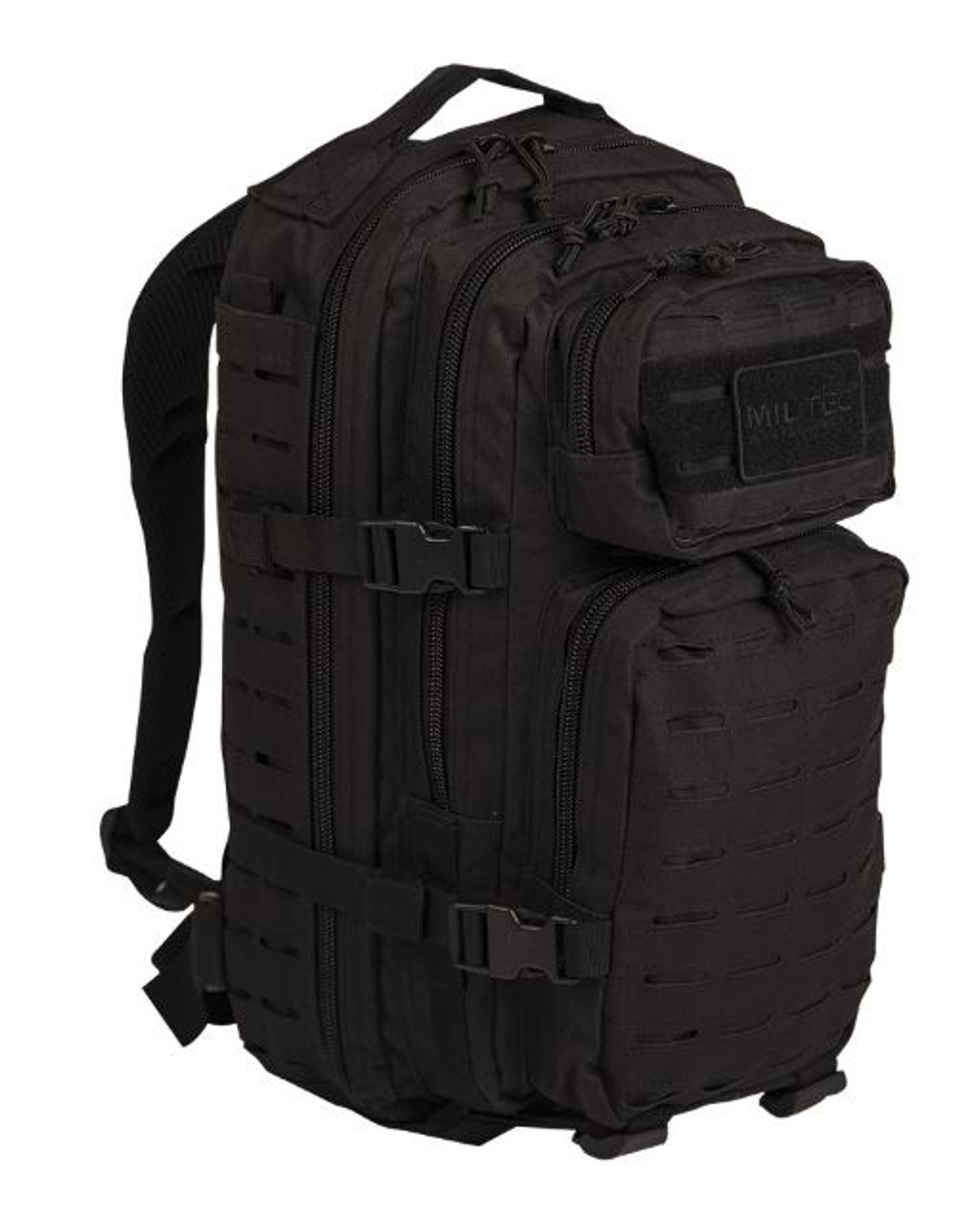 Mil-Tec Black Small Laser Cut Assault Pack