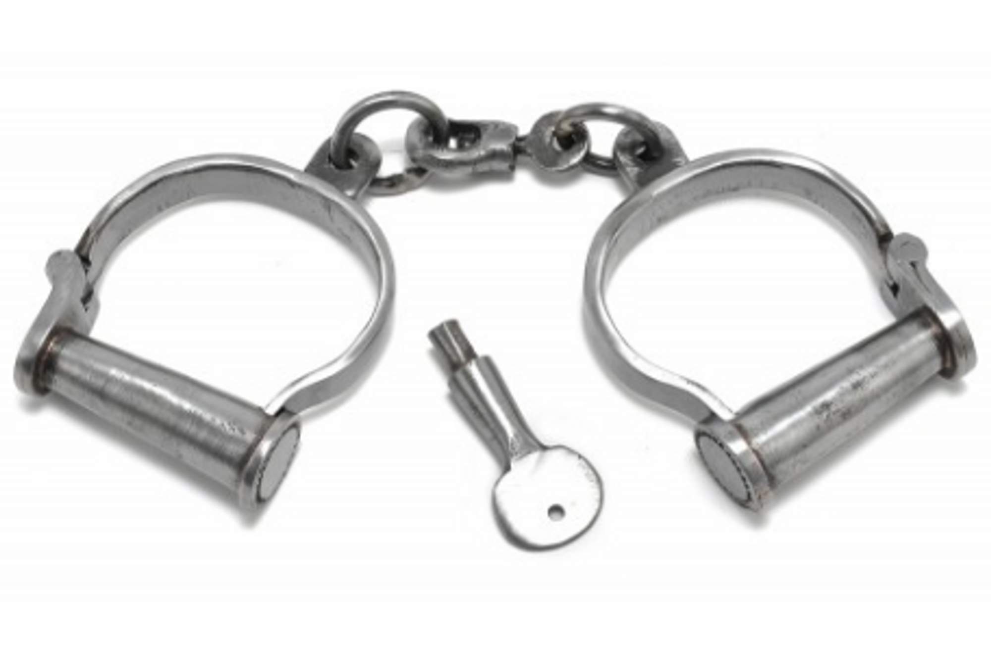 Old West Steel Handcuffs