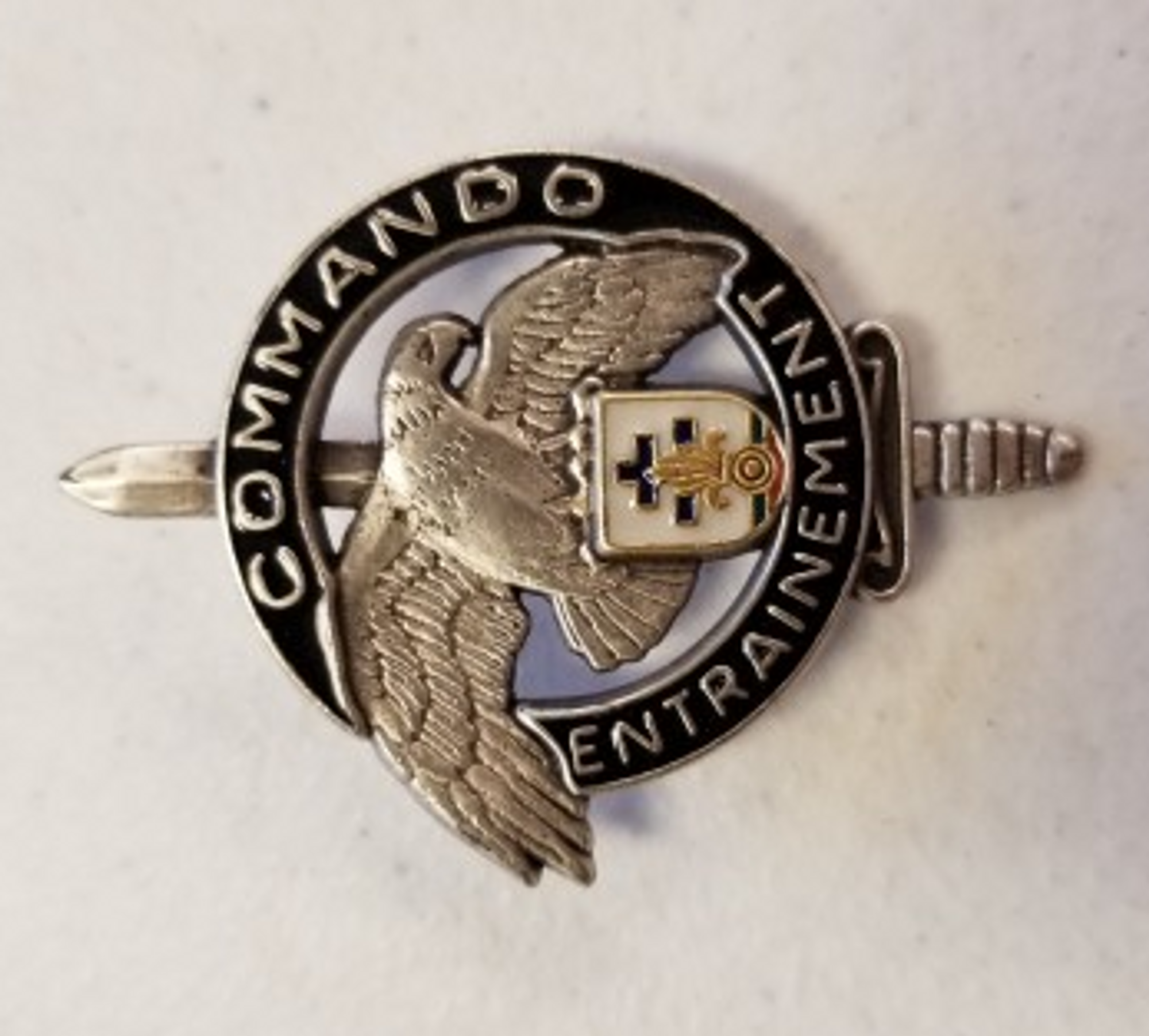 French Commando Entrainement Badge