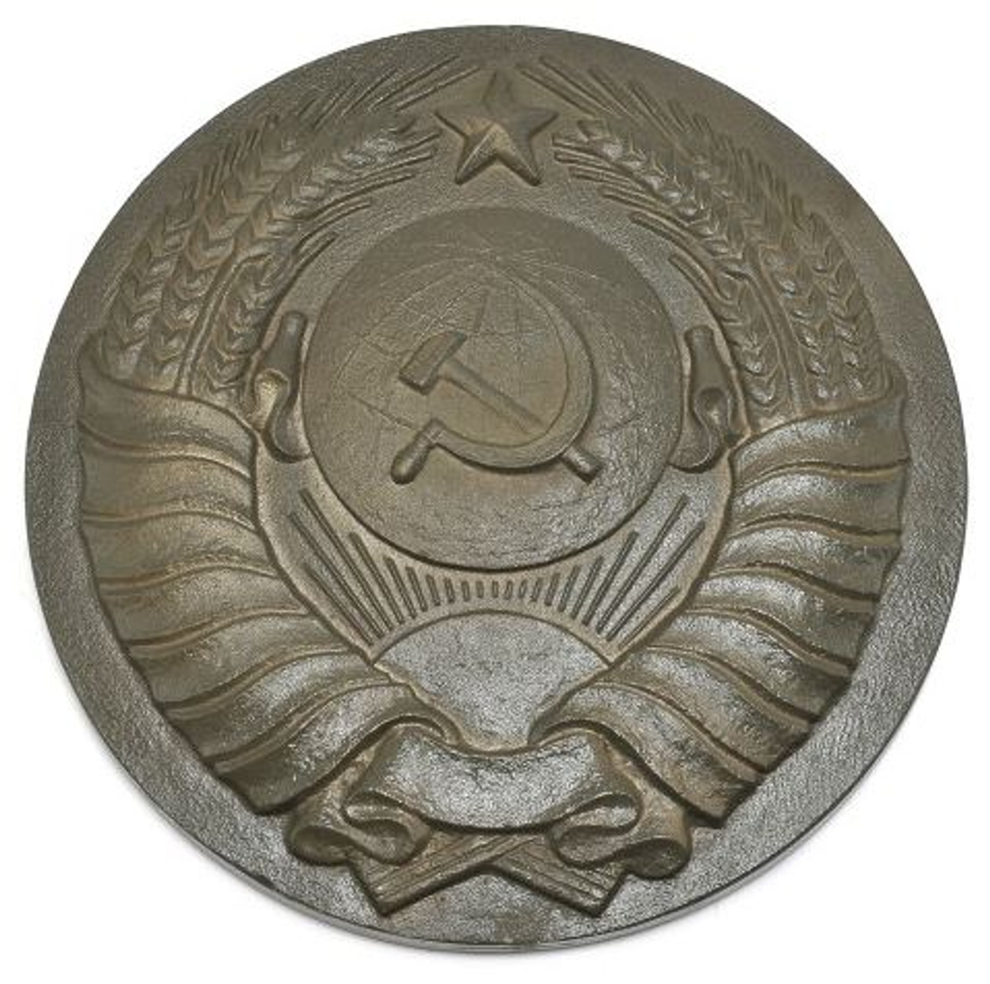 USSR CCCP Soviet Crest Wall Plaque
