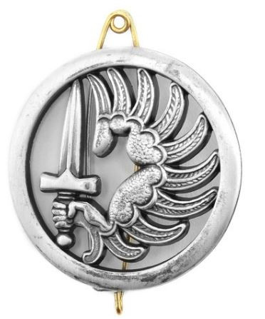 French Foreign Legion Paratrooper Beret Badge