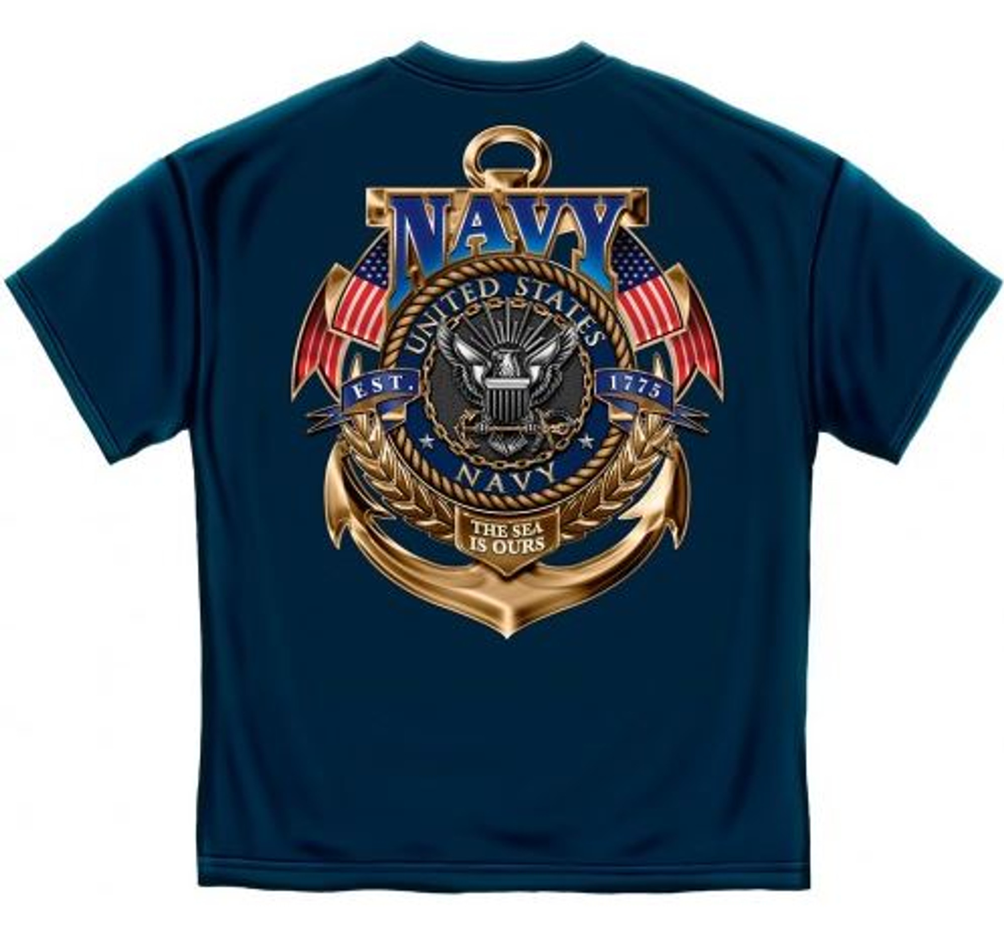 US Navy "The Sea Is Ours" T-Shirt