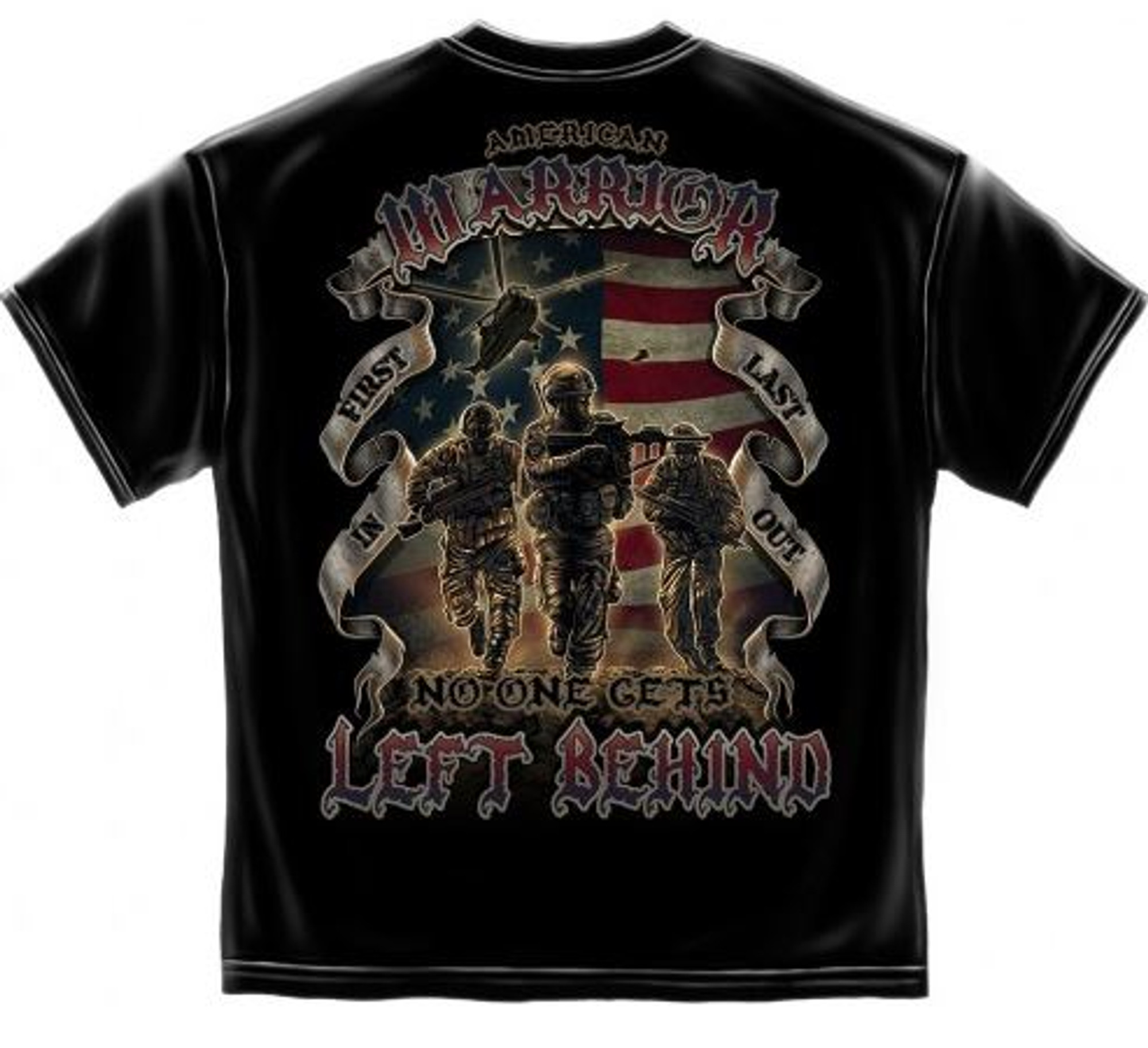 US Veteran "American Warrior" T-Shirt
