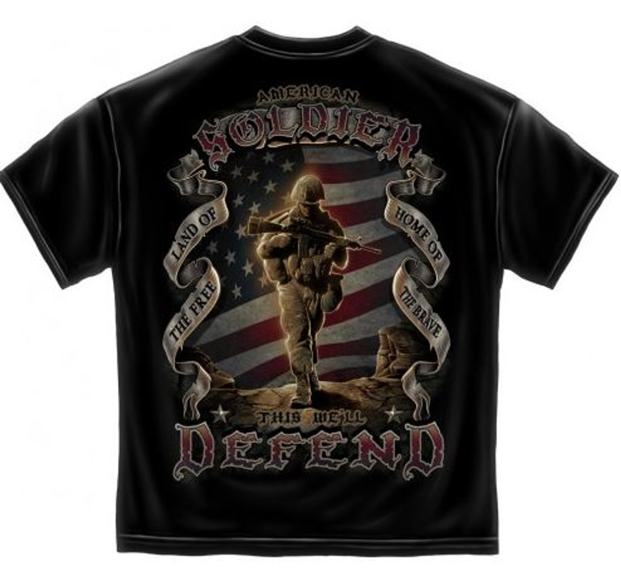 US Veteran "This We'll Defend" T-Shirt