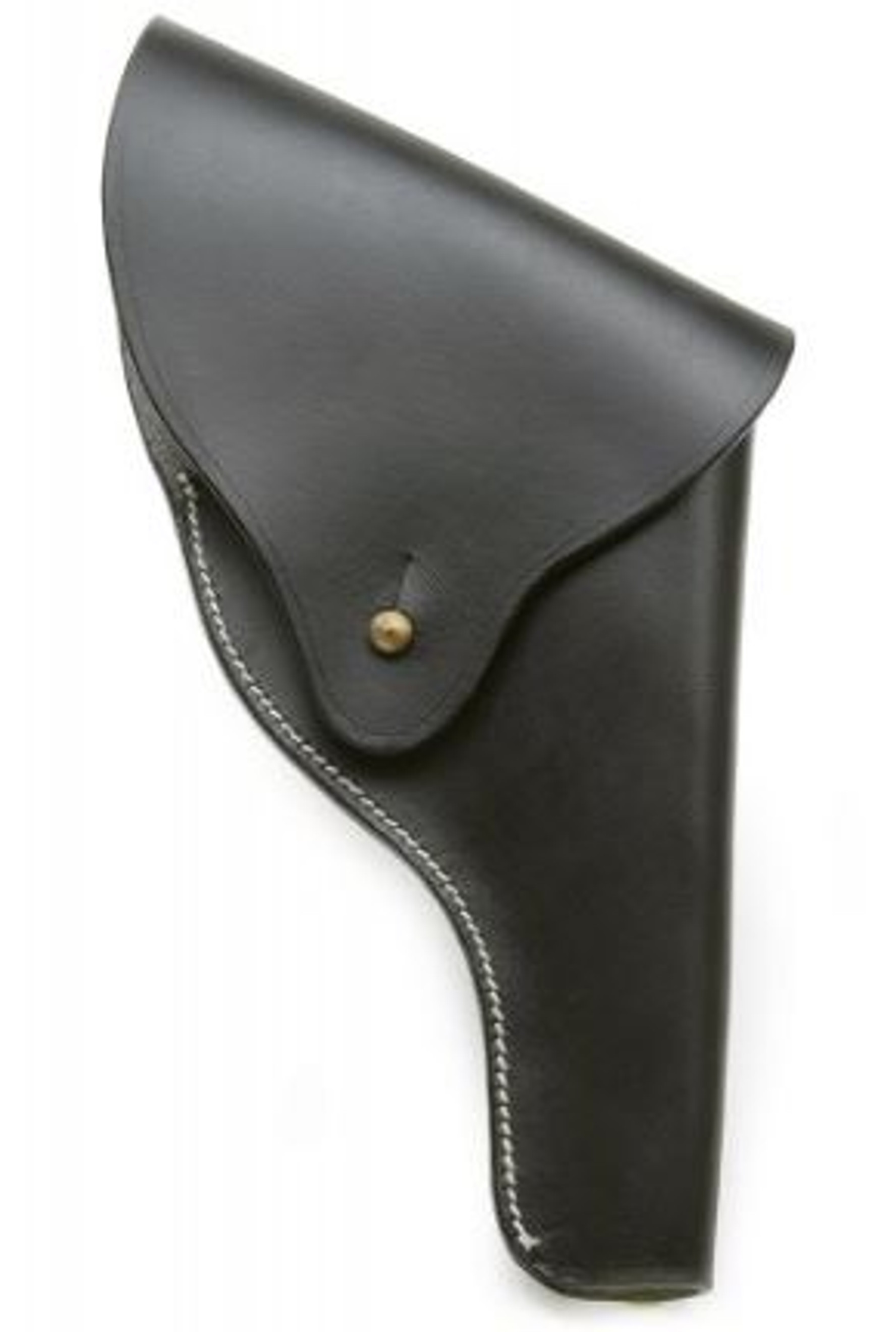 US Smith & Wesson Victory Model Revolver Holster Full Flap in Black Leather .38 Special Model 10