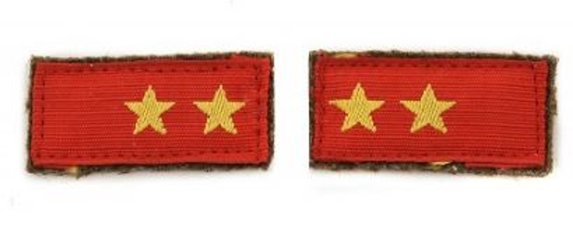 Original WW2 Japanese Army 1st Class Private Rank Collar Tabs