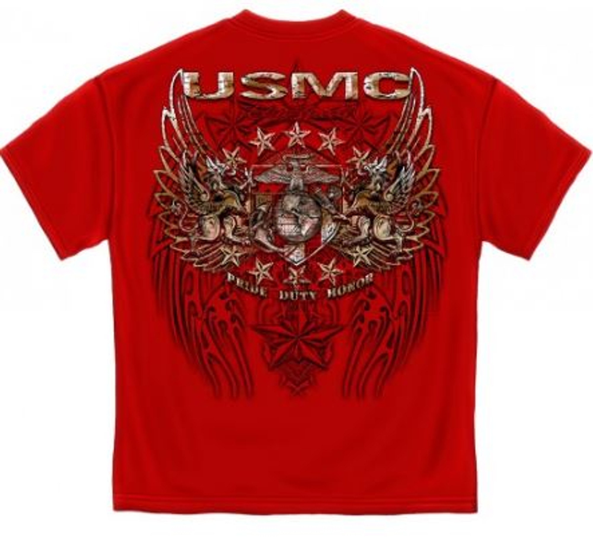 USMC "Pride Duty Honor" T-Shirt