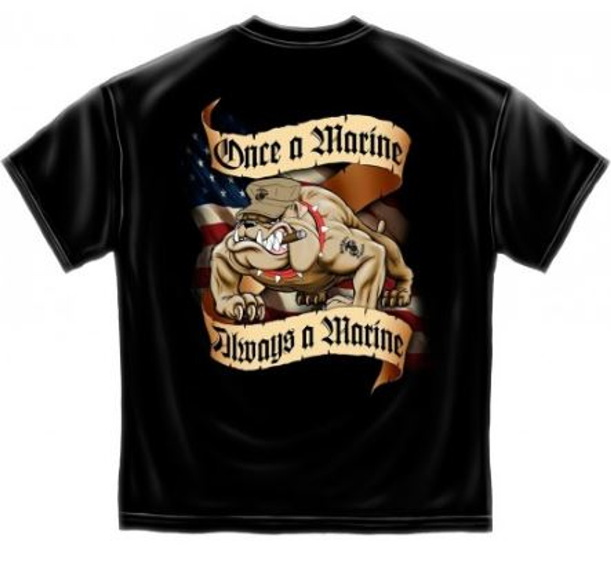 USMC "Once A Marine Always A Marine" T-Shirt